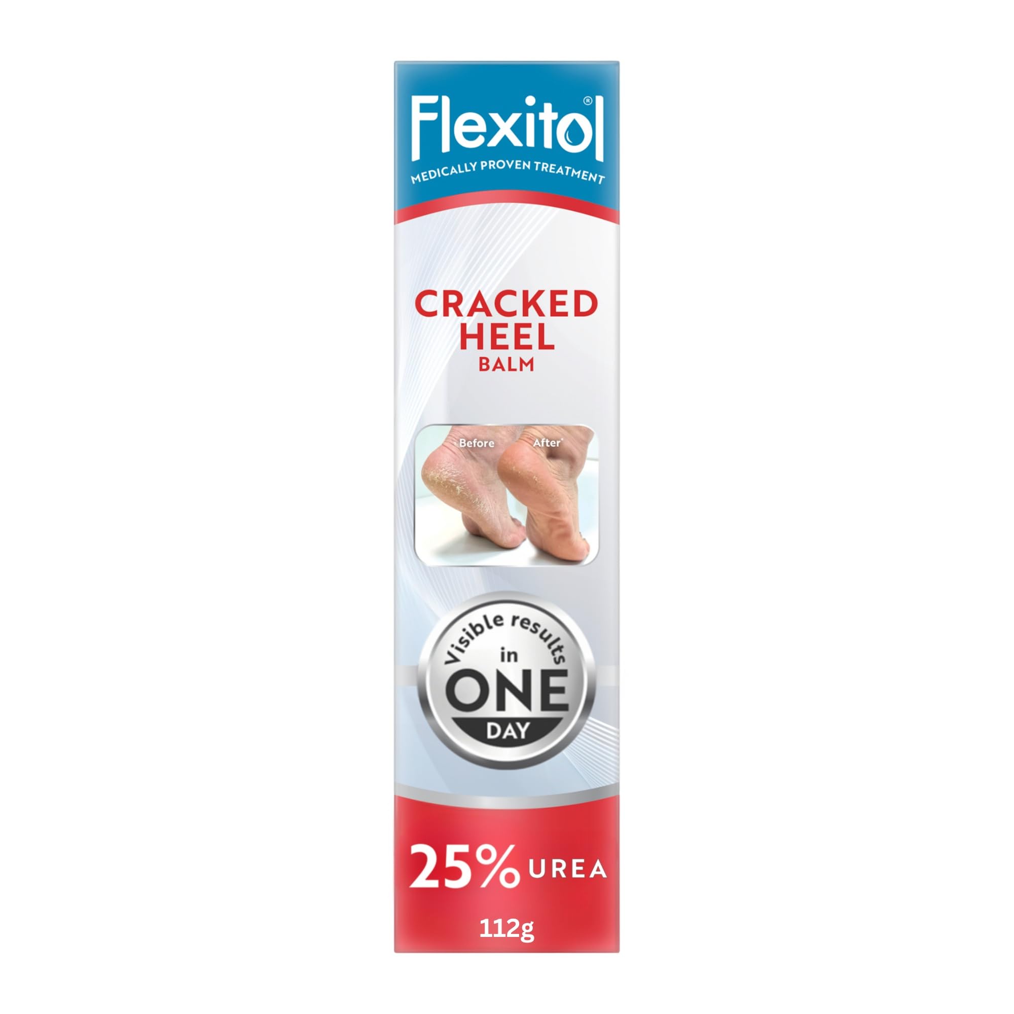 FLEXITOL Heel Balm Medically Proven Treatment for Dry and Cracked Feet (112g)
