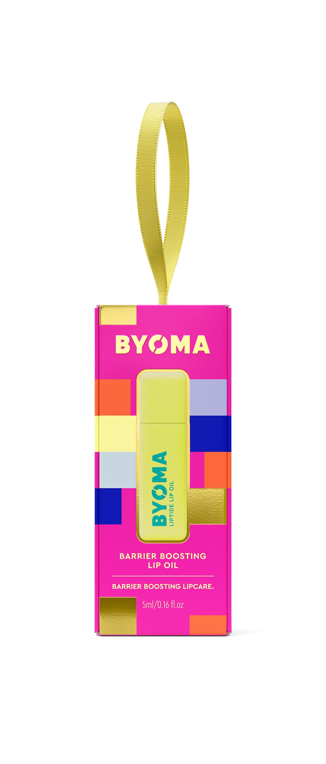 BYOMA Liptide Lippenöl-Palette (5 ml), mit Ceramiden, Peptiden und Avocadoöl, leichte, nicht klebende, hochglänzende Formel für weiche und volle Lippen, vegan