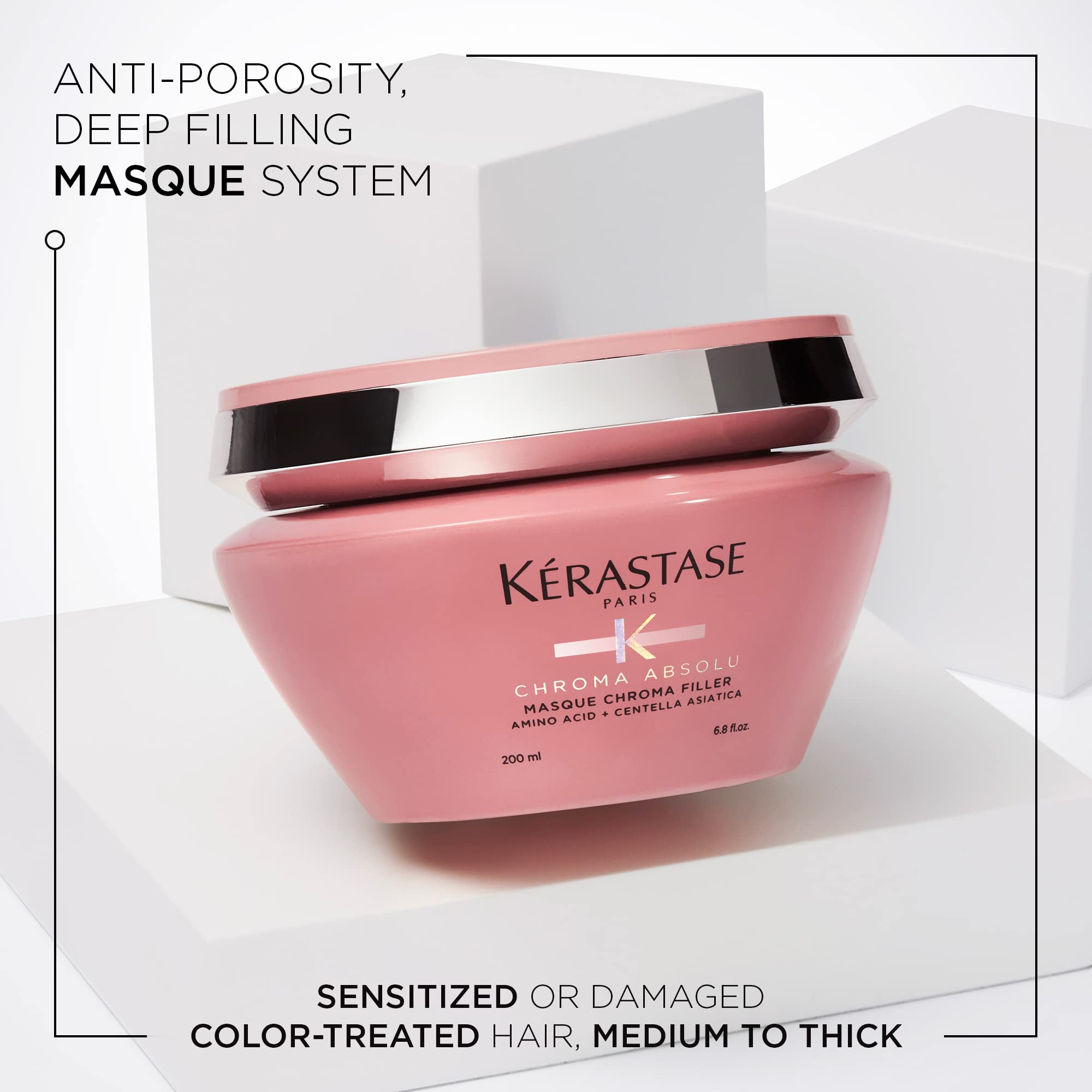 Kérastase Chroma Absolu Anti-Porosity Deep-Filling Hair Mask for Colour Treated Hair