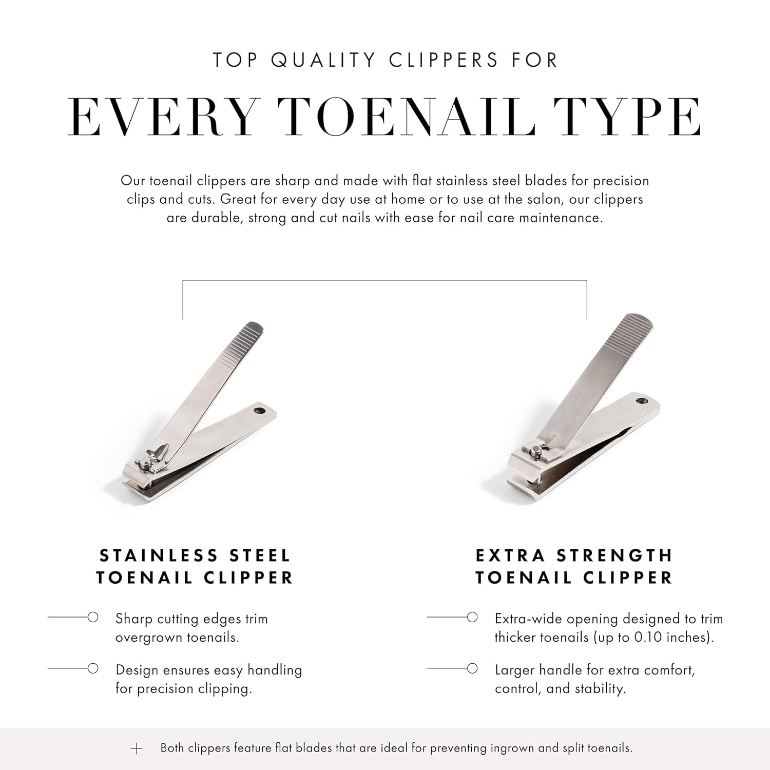 Tweezerman Extra Strength Nail Clippers for Thick Nails 6
