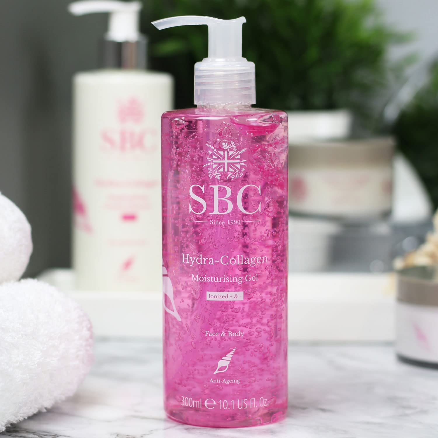 SBC Skincare Hydra-Collagen Moisturising Gel 300ml | Anti-Ageing & Hydrating
