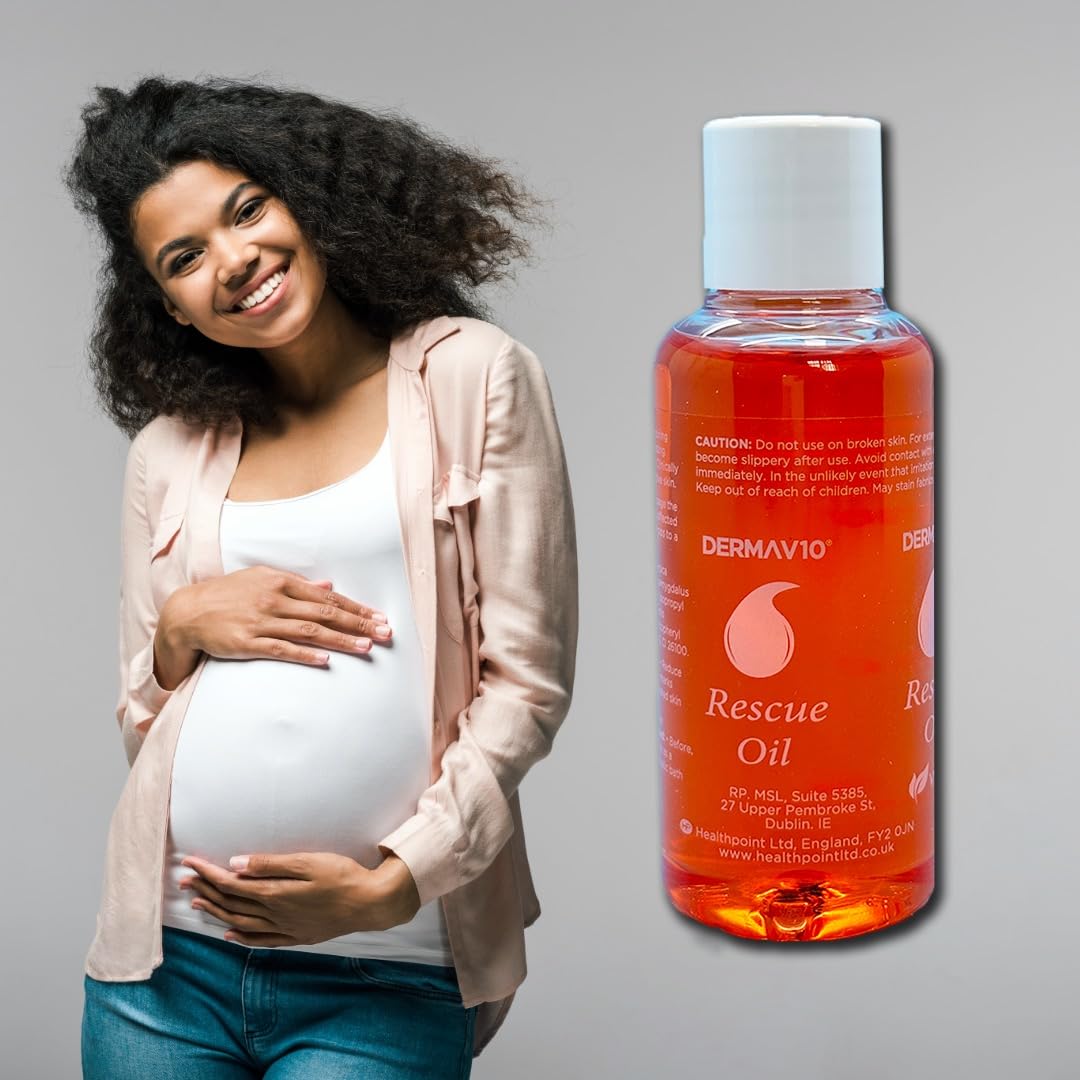 Healthpoint Derma V10 Rescue Oil for Stretch Marks, Scars, and Dry Skin 75ml 5