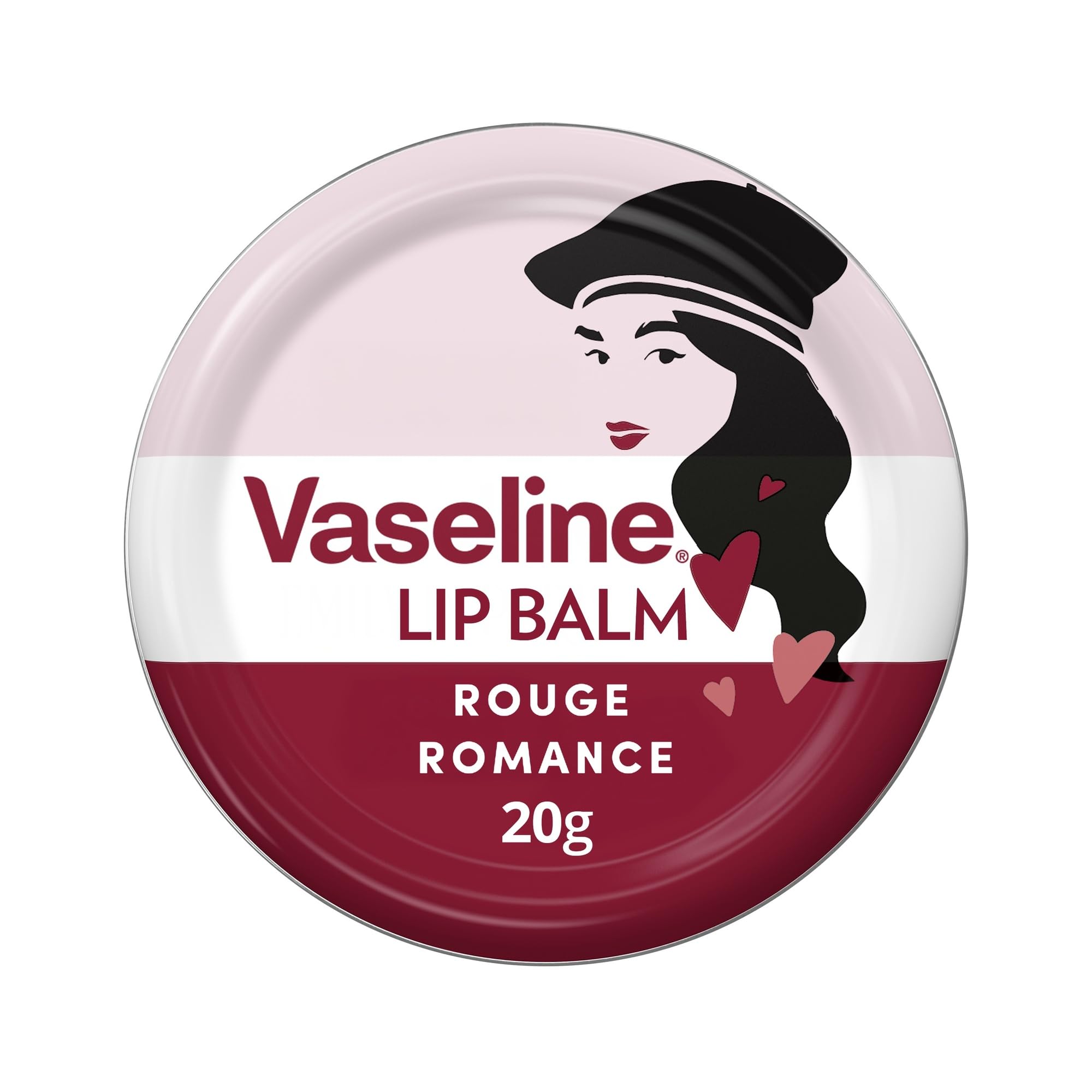 Vaseline Rouge Romance Lippenbalsam Dose Limited Edition x Emily in Paris Für mehr