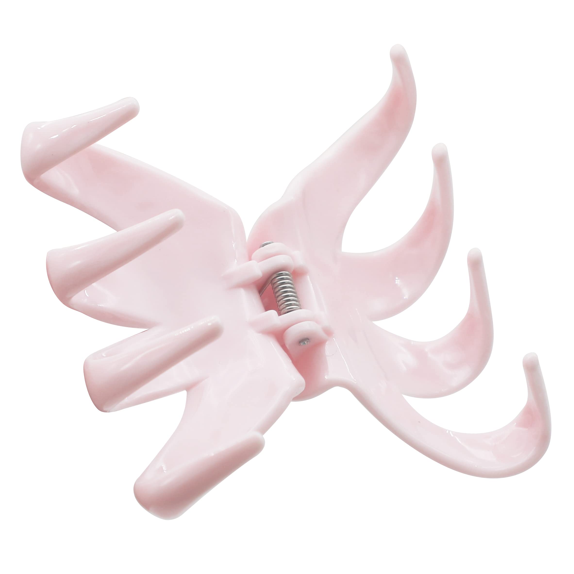 All Round Eco Octopus Claw Hair Grip in Pink - Made from 100% Recycled Plastic 4