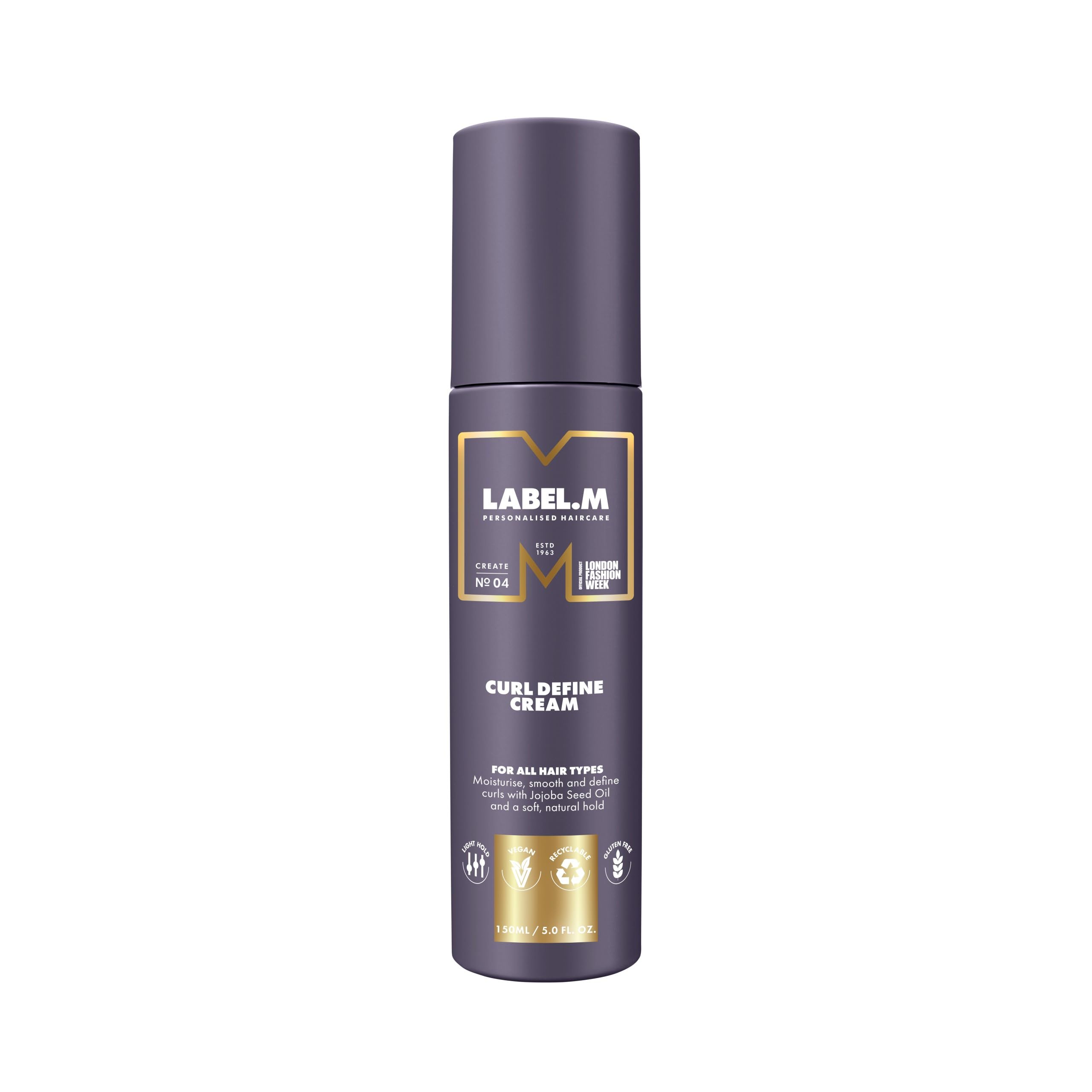 label.m Curl Define Cream 150ml for Moisturizing and Defining Curls