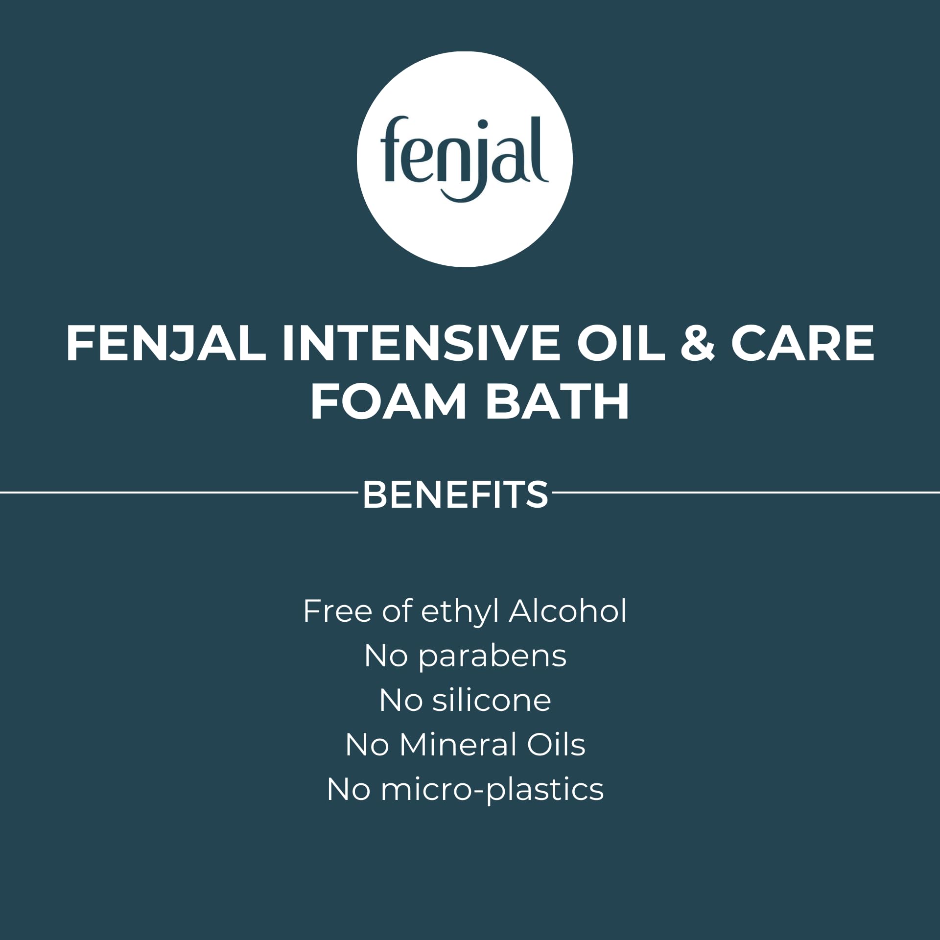 Fenjal Intensive Oil & Care Foam Bath with Avocado Oil and Shea Butter 4