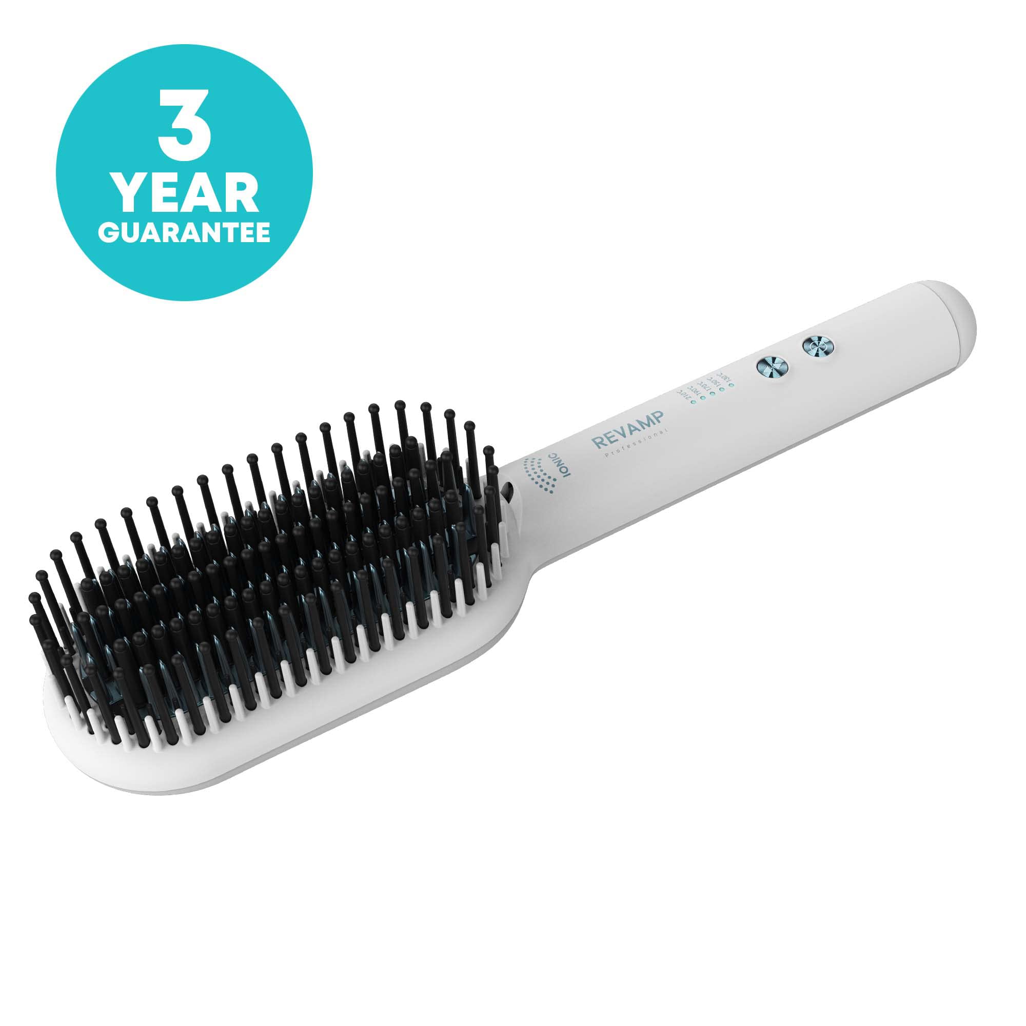 REVAMP Deepform Ceramic Straightening Brush with Ionic Technology