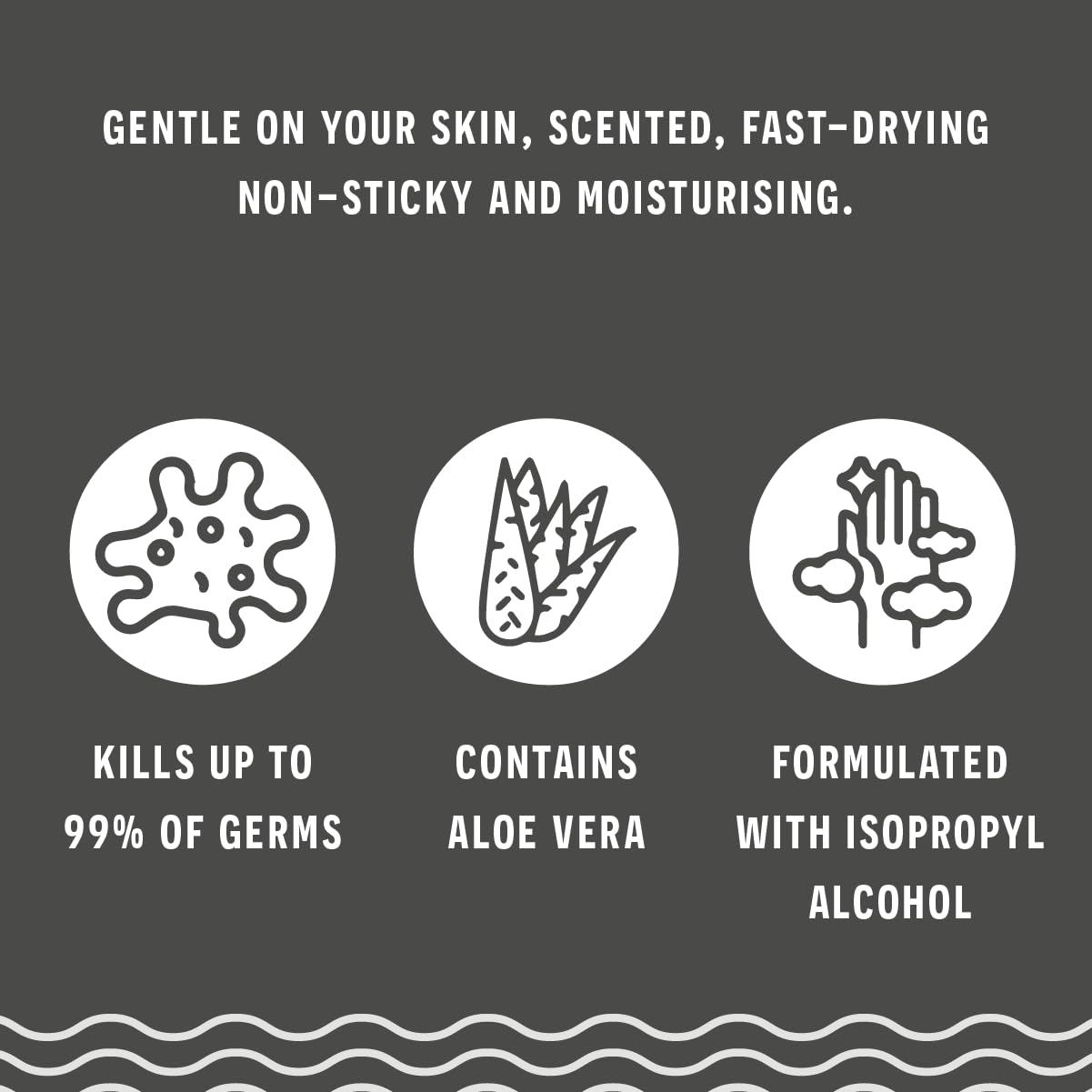 Palmsafe Candy Cane Luxury Hand Wash - SLS-Free, Vegan & Hydrating Cleanser 5