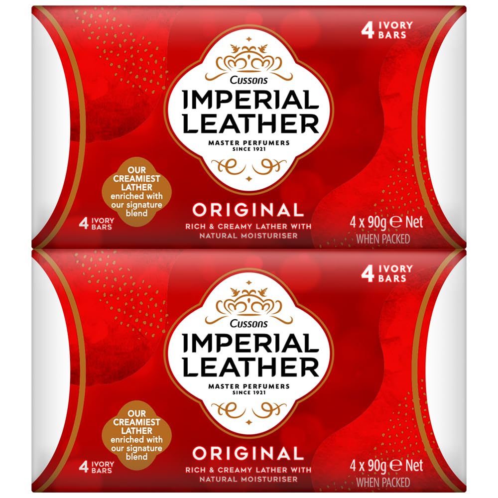 Imperial Leather Bar Soap Original Classic Reinigungsseife, sanfte Hautpflege, Großpackung