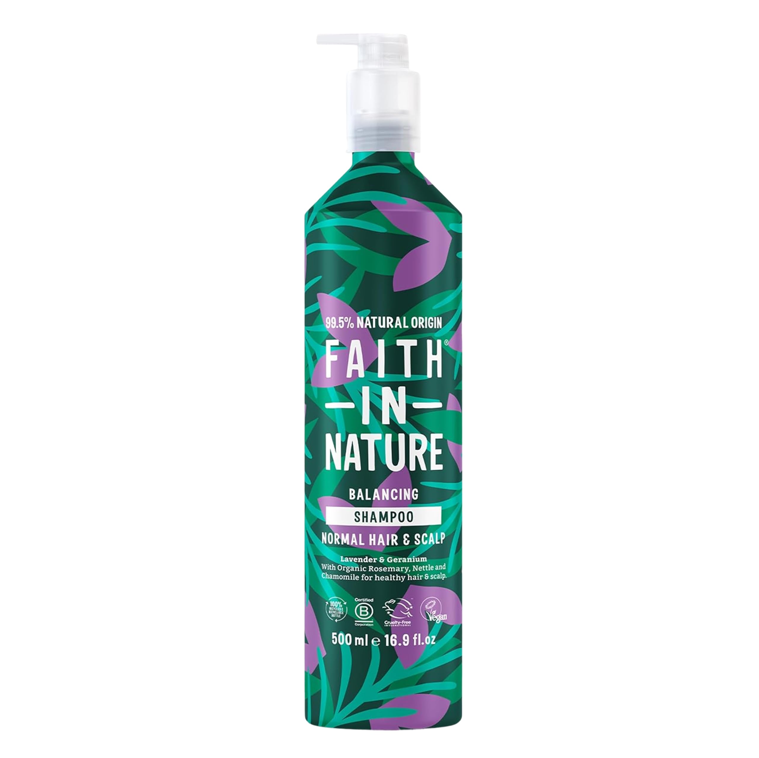 Faith In Nature – Natürliches Shampoo in Aluminiumflasche – Vegan &amp; Tierversuchsfrei