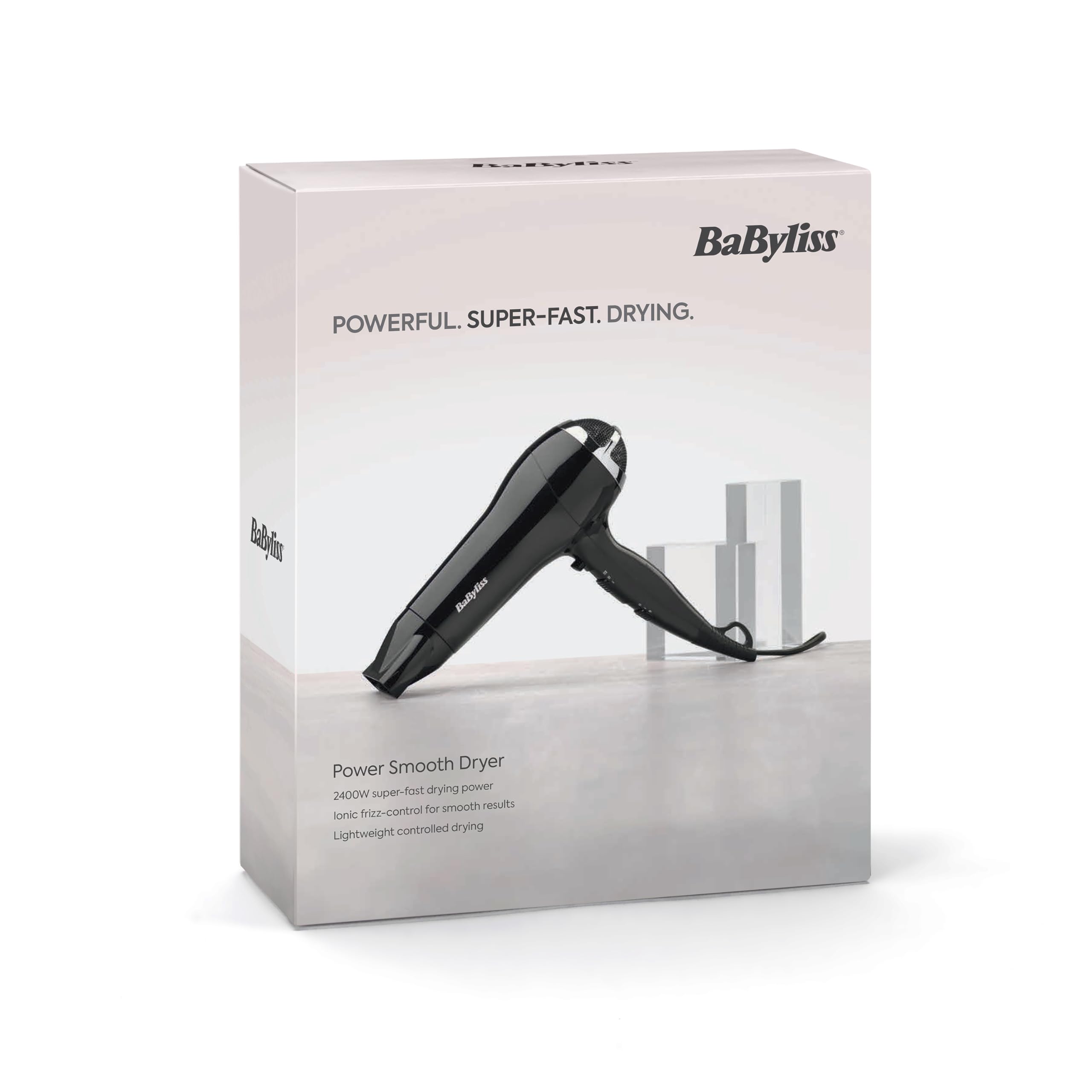 BaByliss Power Smooth 2400W Hair Dryer with Ionic Frizz Control Technology 5
