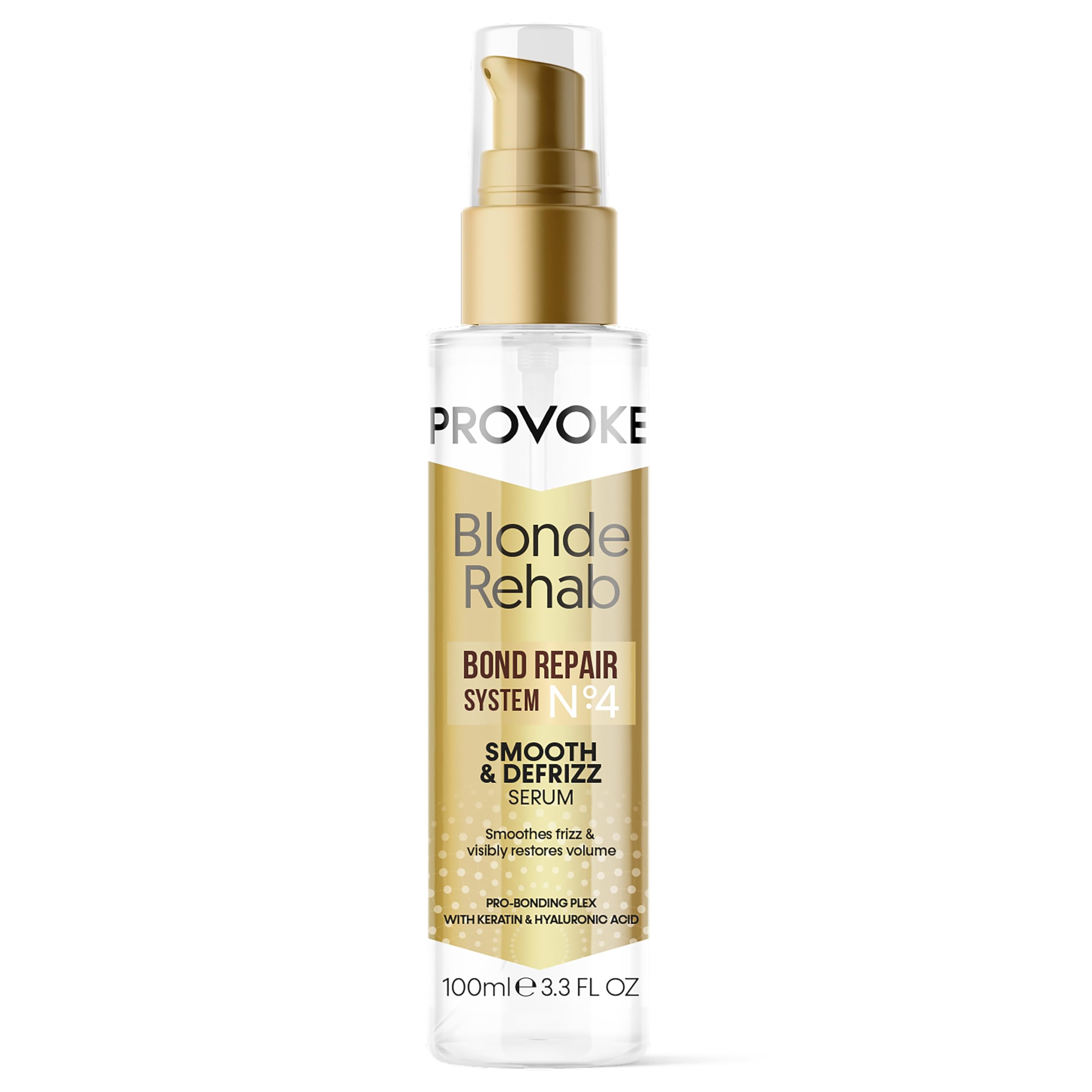 PROVOKE Blonde Rehab N0'4 Smooth and DeFrizz Bond Repair Hair Serum 100 ml