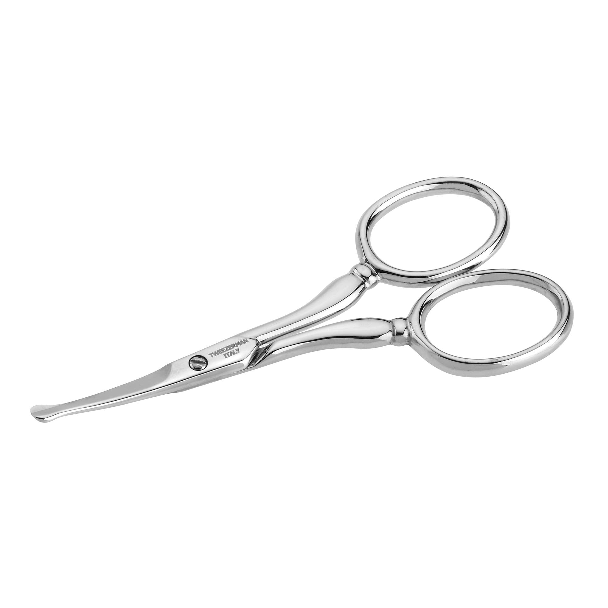 Tweezerman Stainless Steel Facial Hair Scissors with Rounded Tip