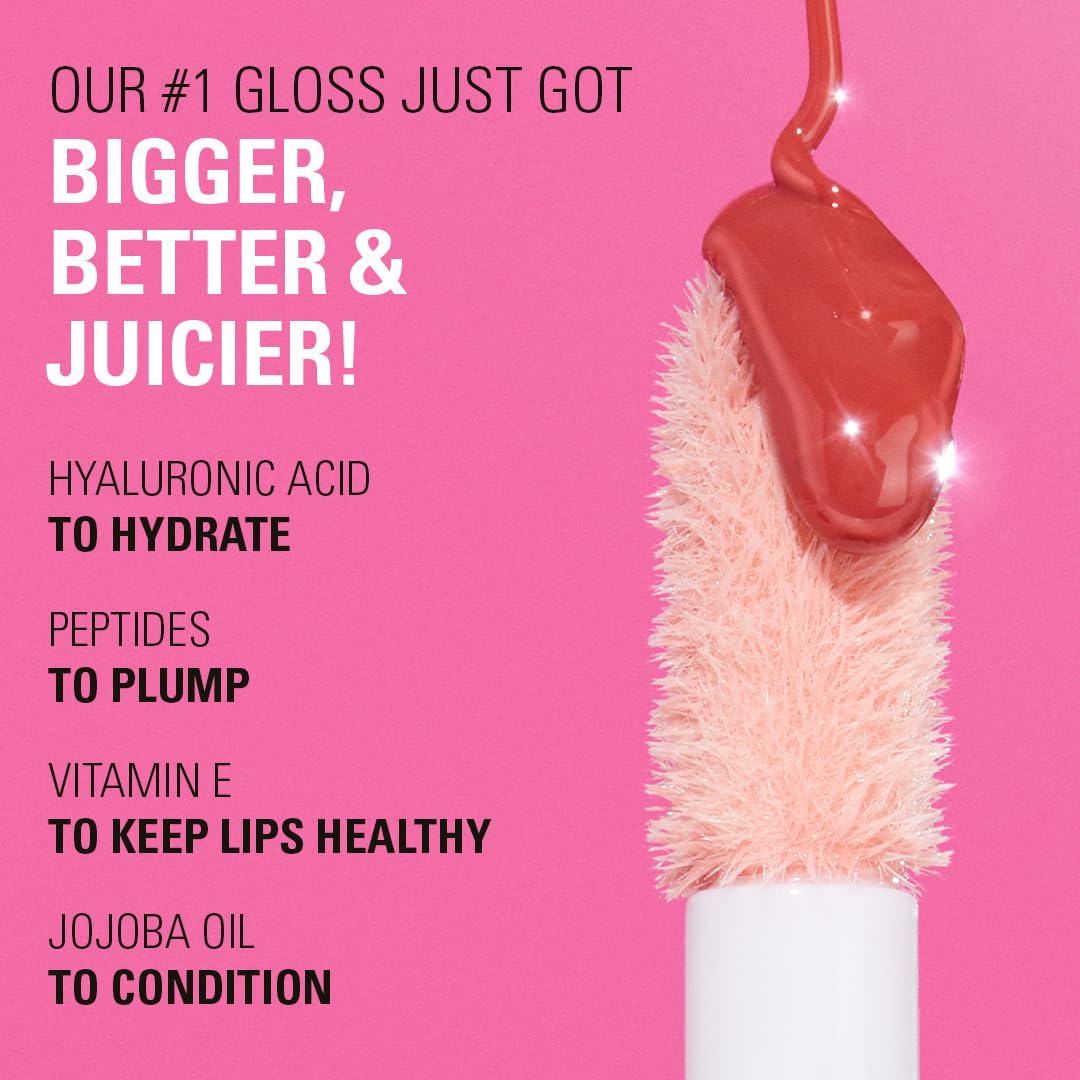 Makeup Revolution Pout Bomb Plumping Gloss - High Shine, Rich Pigment, Vitamin E Infused 4