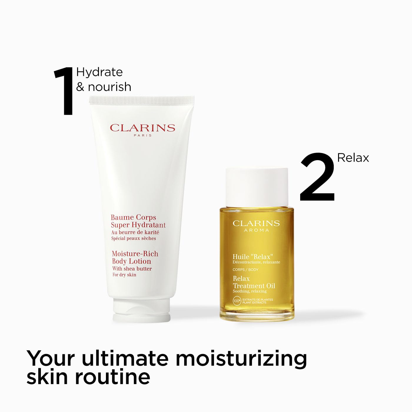 Clarins Feuchtigkeitsspendende Körperlotion 200 ml | Intensiv pflegende Sheabutter 8