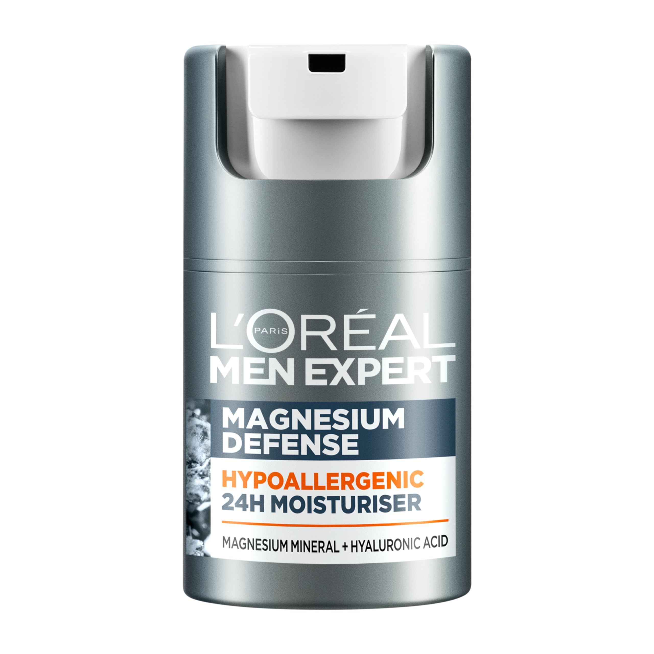 L'Oréal Men Expert Feuchtigkeitscreme für empfindliche Haut, Magnesiumschutz, hypoallergen 1