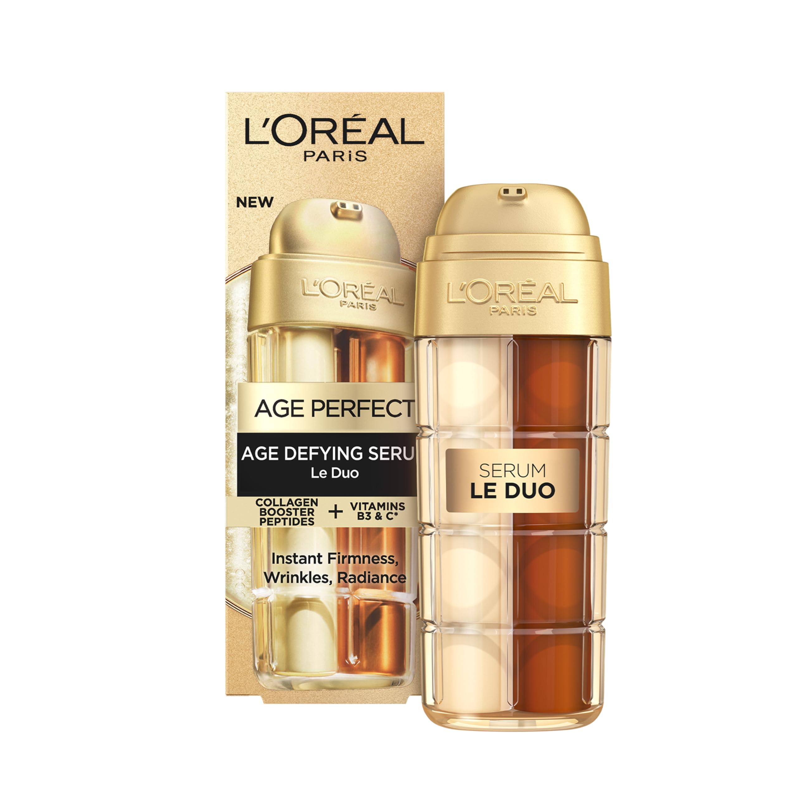 L’Oréal Paris Age Defying Serum Le Duo Collagen Peptide Booster and Vitamin C
