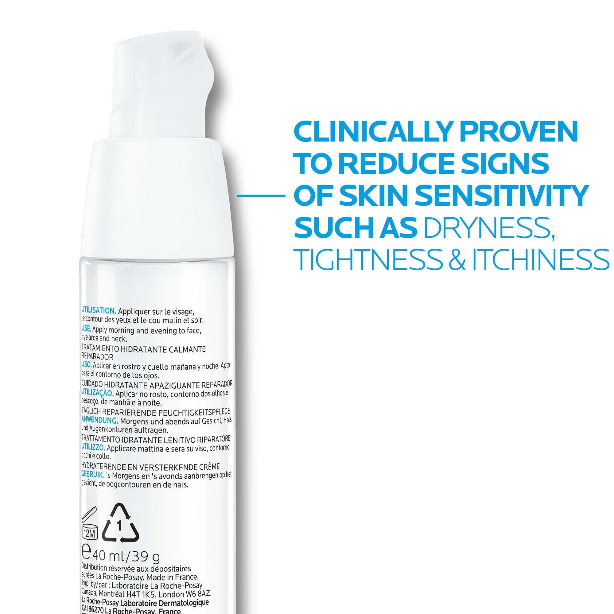 La Roche-Posay Toleriane Dermallergo Soothing Cream for Sensitive Skin 40ML 6