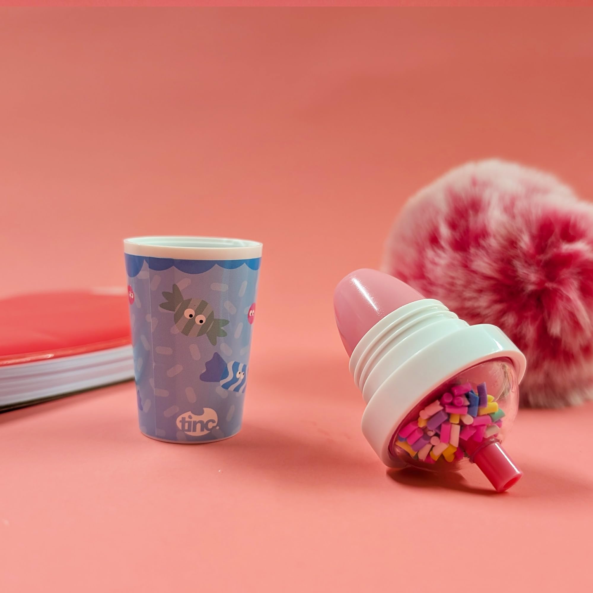 Tinc Sprinkle Shake Lippenbalsam – Köstliche Düfte: Kirsche, Cupcake und Bonbon – Pflegt die Lippen – Geschenkidee – 3er-Packung 7