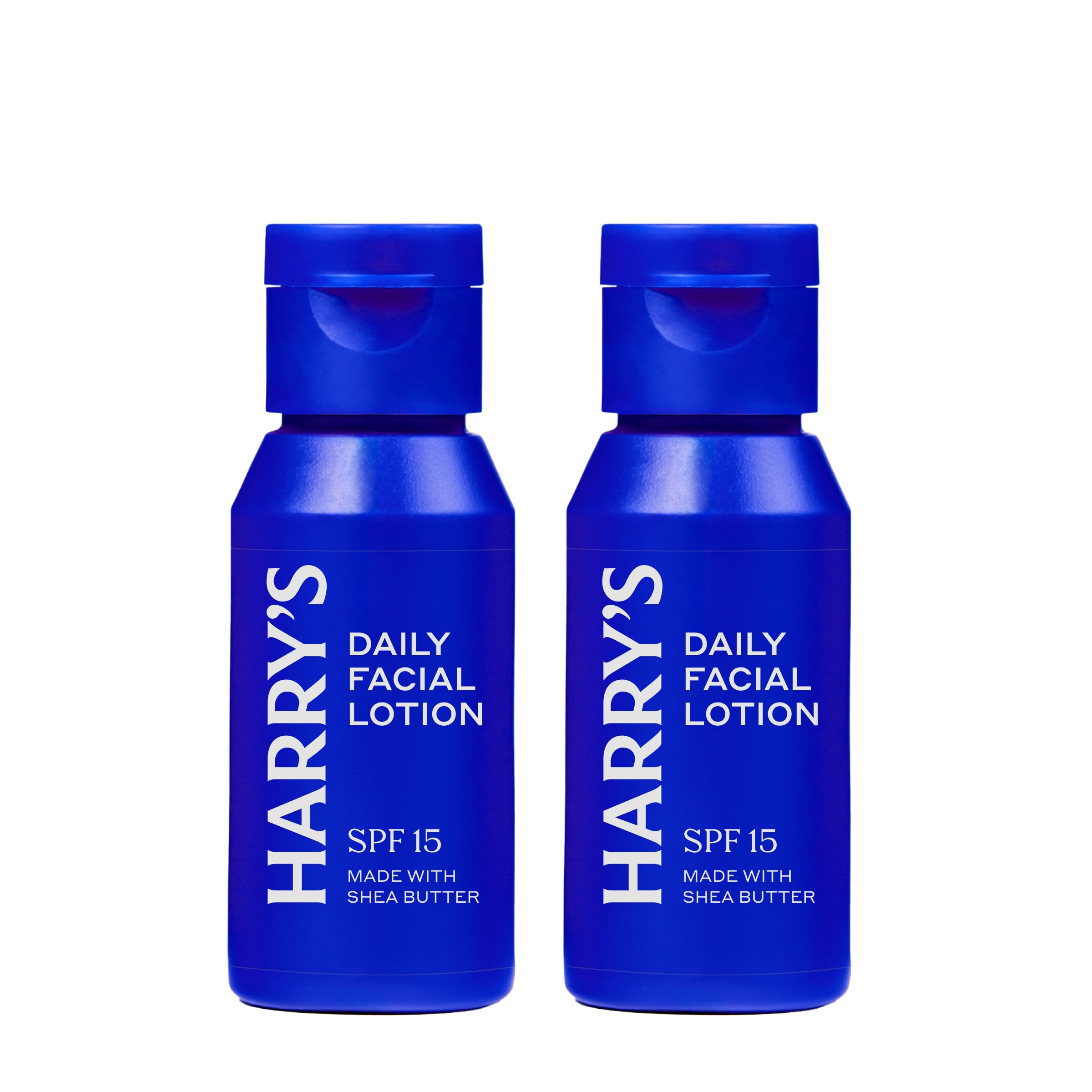 Harry's Face Lotion SPF 15 Moisturizer for Men, Gentle Formula, 2-Pack (50ml)