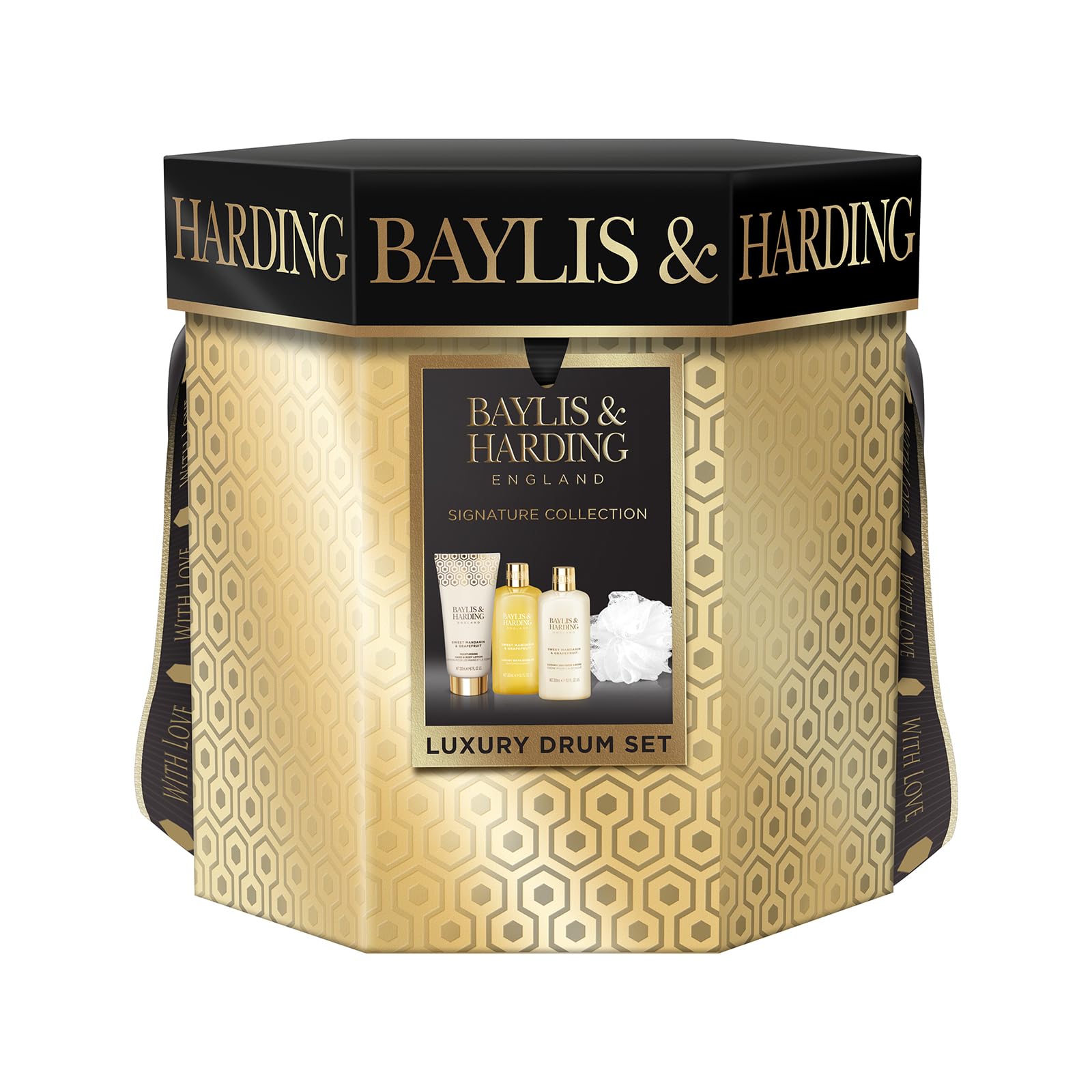 Baylis &amp; Harding Luxus-Schlagzeug-Geschenkset mit süßer Mandarine und Grapefruit - Vegan F 2