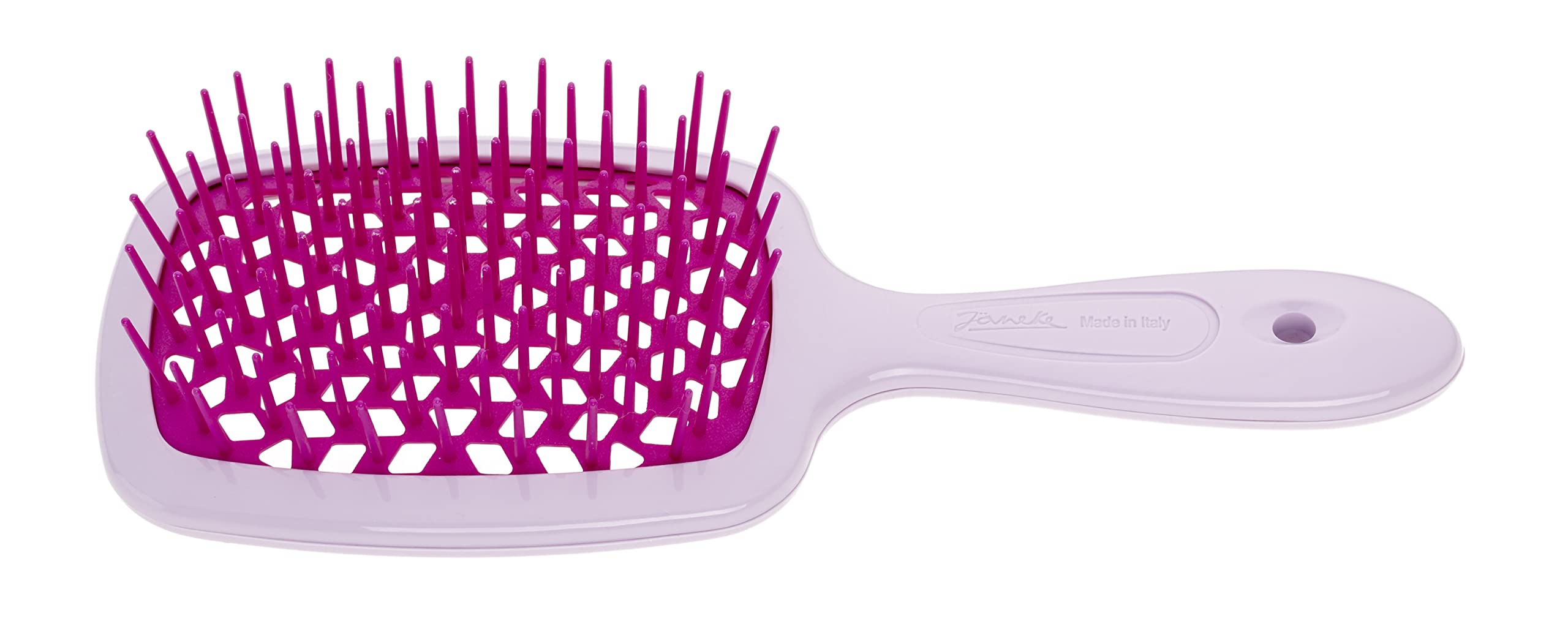 Jäneke Superbrush Lilac/Fuchsia for Super Detangling and Fast Drying