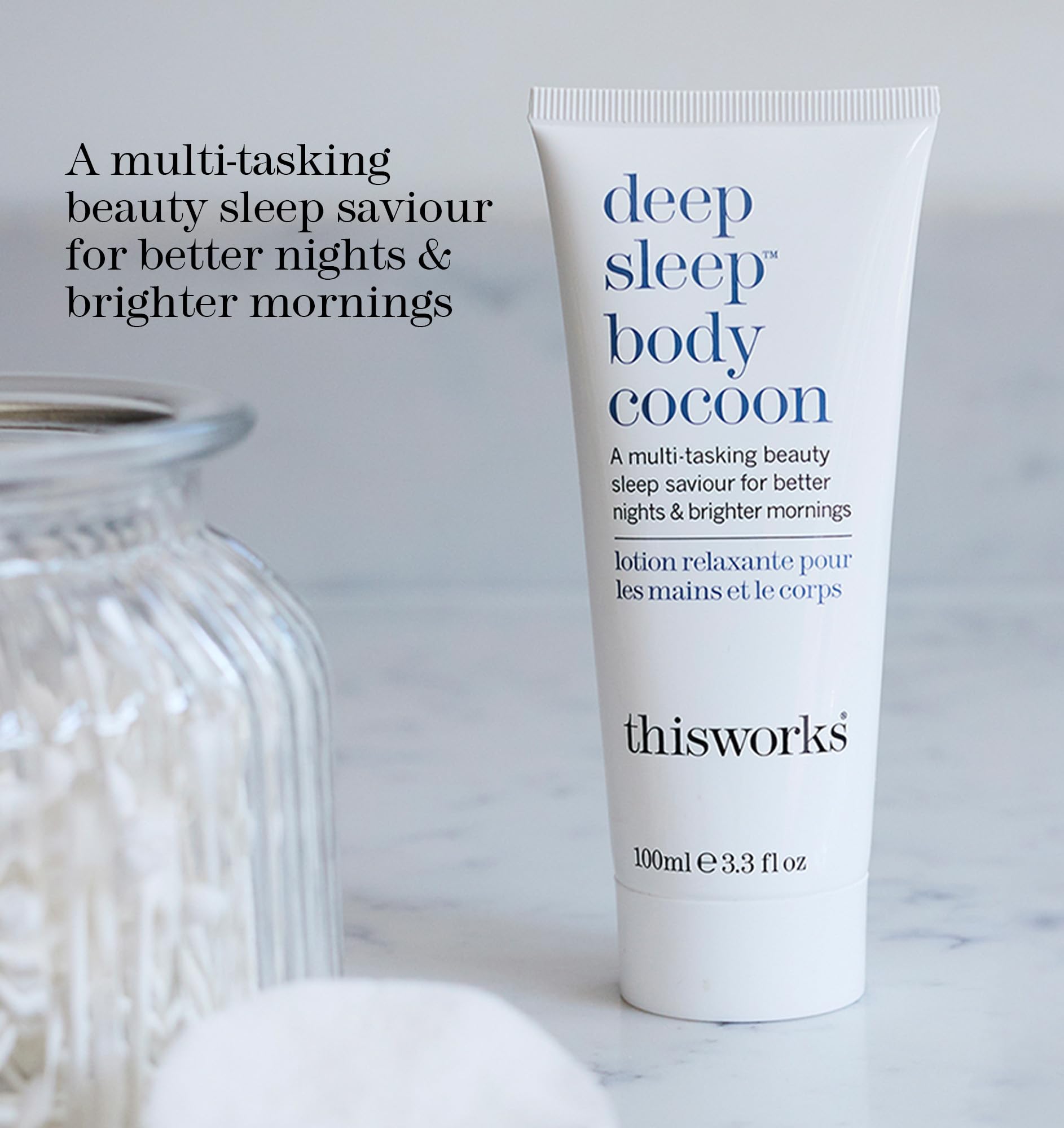 This Works Deep Sleep Body Cocoon Body Lotion with Soothing Shea, 100 ml