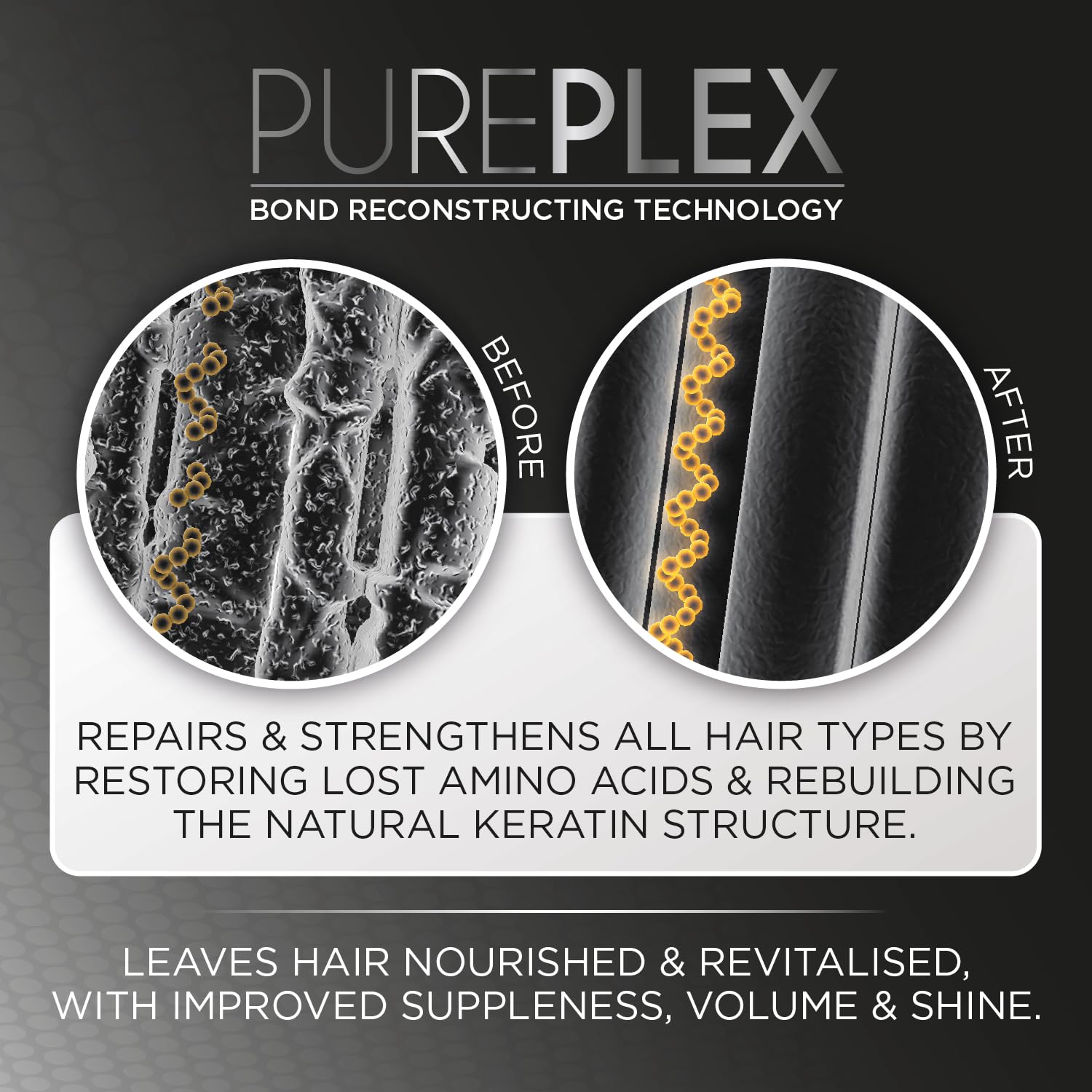 Colour Freedom Metallic Stone Grey Permanente Haarfarbe mit PurePlex. Ultraglänzende, pflegende Haarfarbe. 100 % Grauabdeckung. Von Knight &amp; Wilson. 8