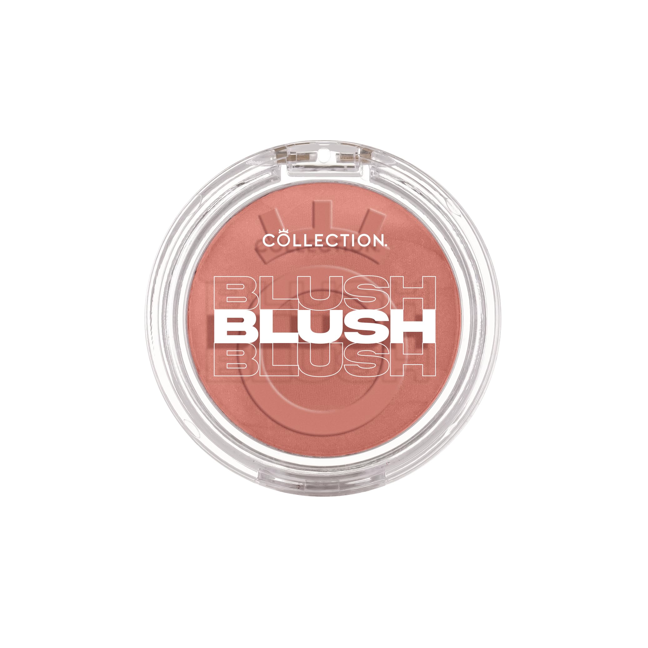 Collection Cosmetics Soft Glow Powder Blusher in Bliss - Warm Peach Cheek Makeup 3.5g
