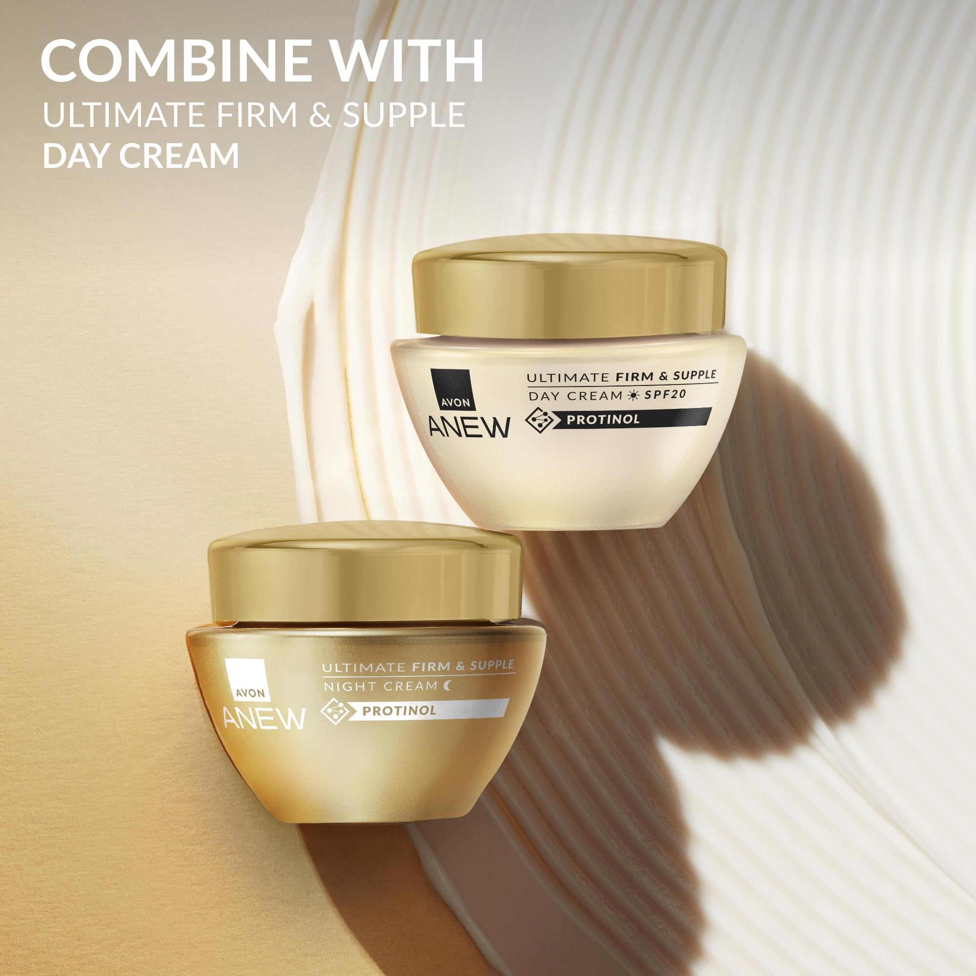 Avon Anew Ultimate Firm & Supple Skincare Set: Day Cream, Night Cream, and Eye Cream 6