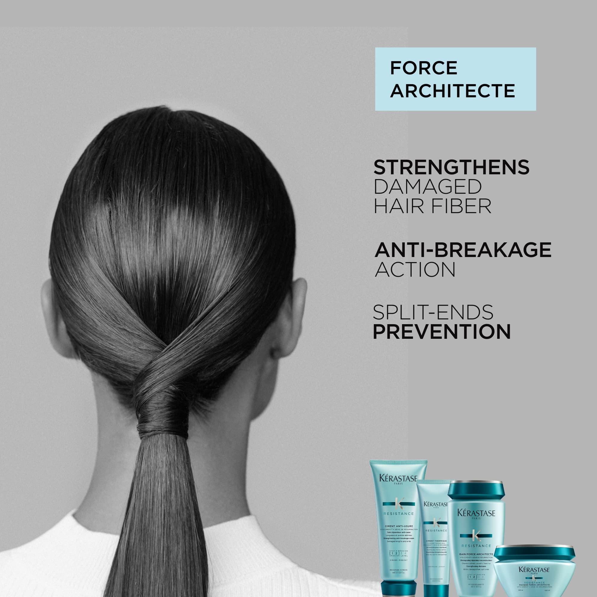 Kérastase Resistance Force Architecte, Tägliches Stärkungsshampoo, für Dam 3