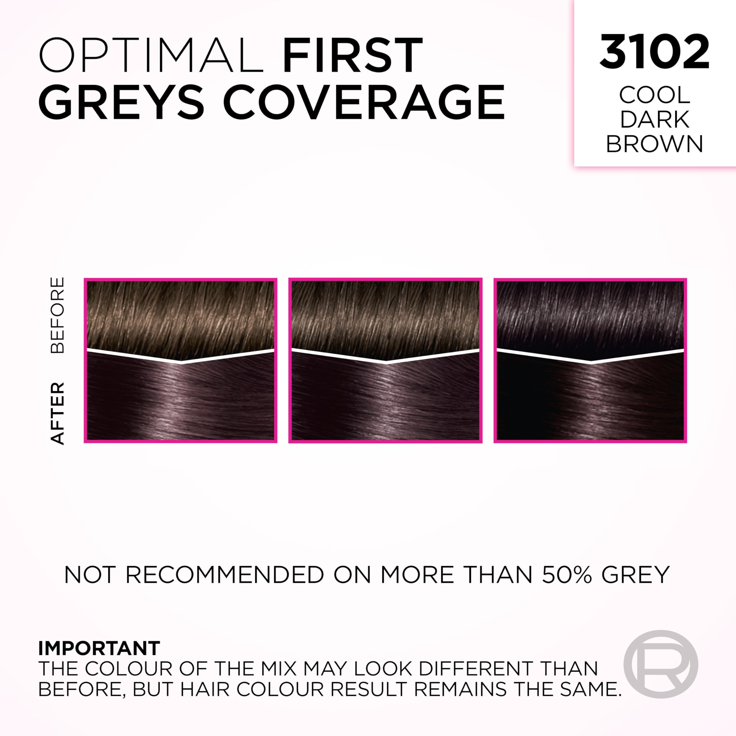 L'Oréal Paris Casting Crème Gloss Semi-Permanent Hair Dye - Cool Dark Brown 3102 7