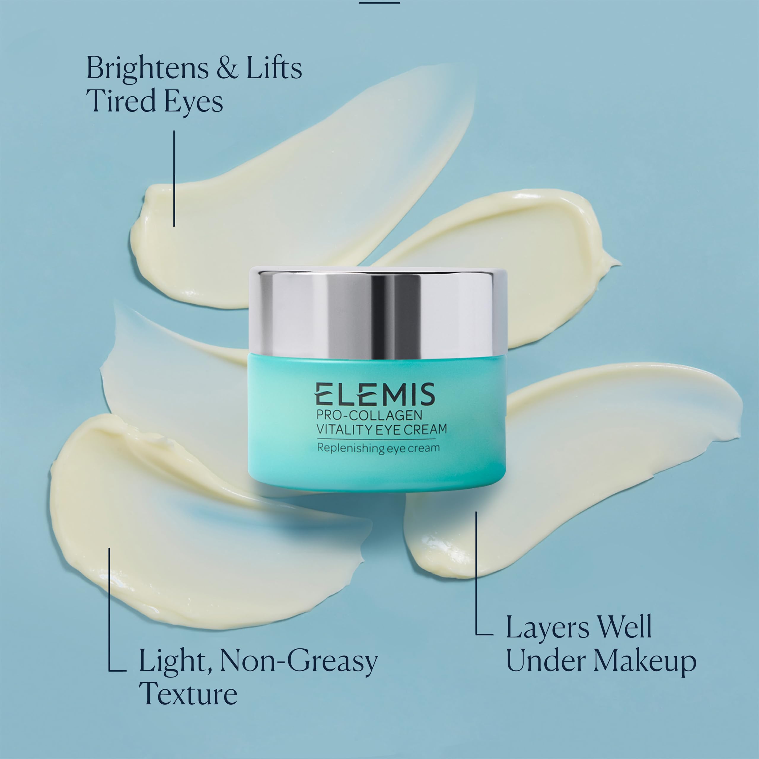 ELEMIS Pro-Collagen Vitality Eye Cream 15ml Anti-Aging Eye Treatment 3