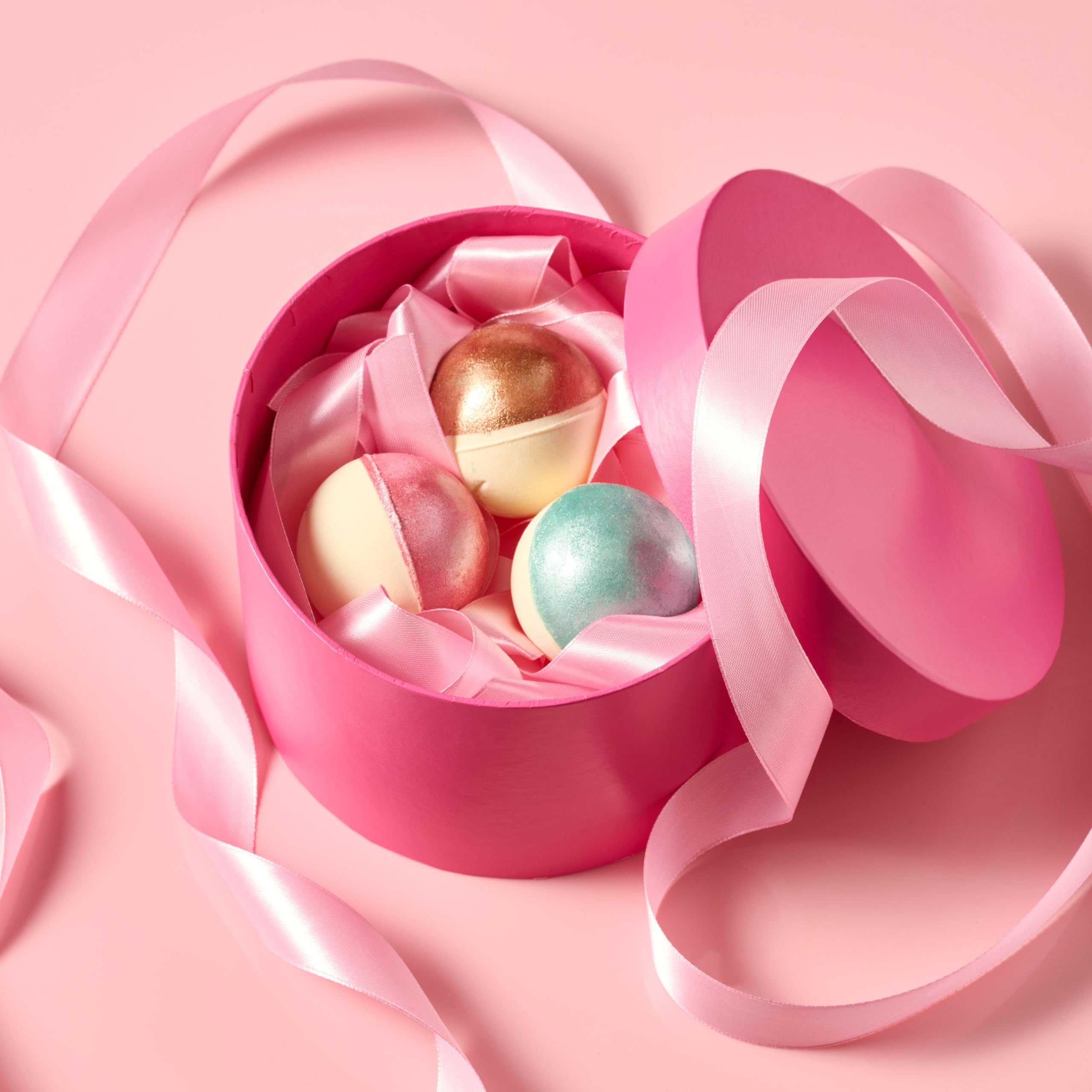 Dirty Works Trio Bath Bombs Gift Set with Essential Oils - Moisturizing & Colorful Foam