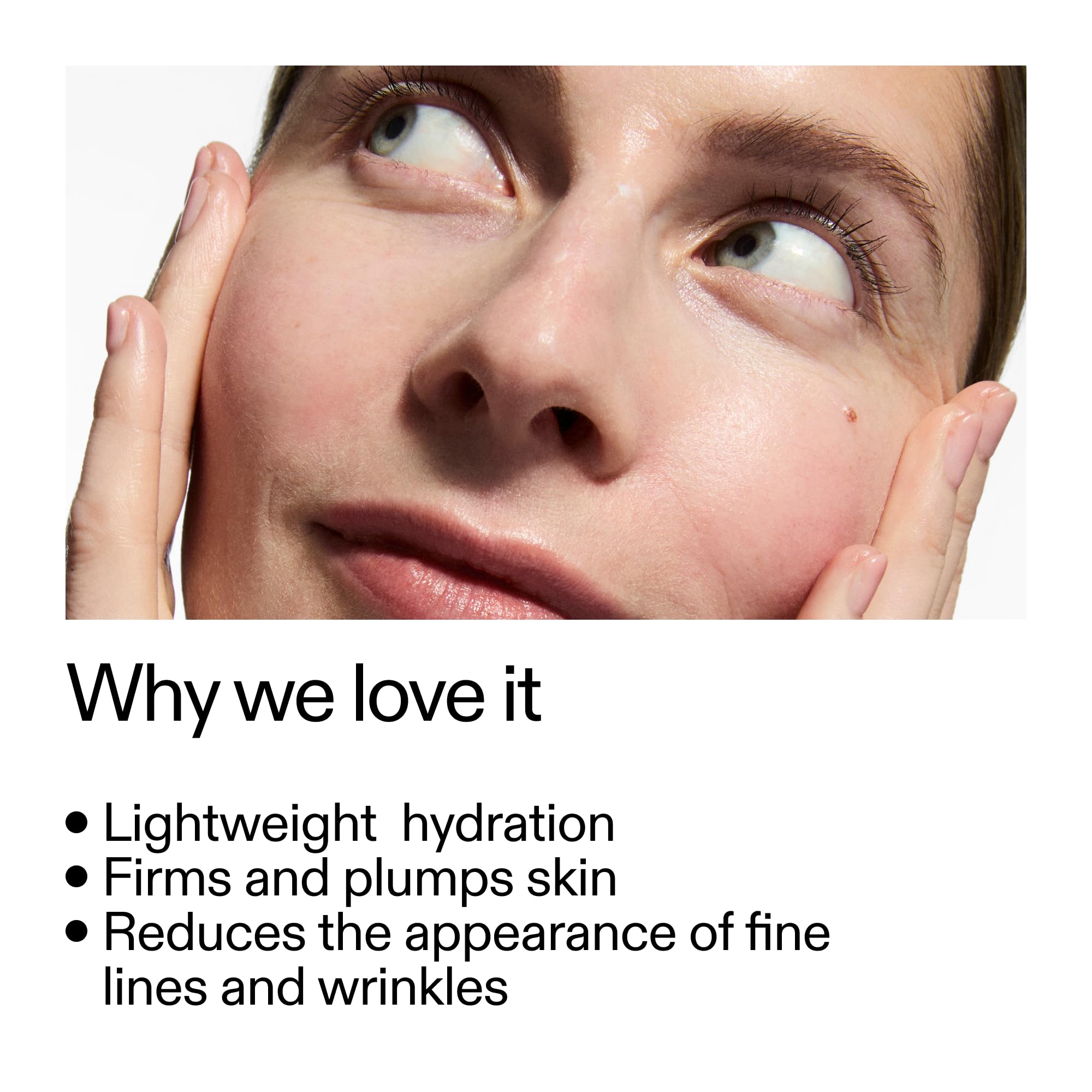 INKEY List Peptid-Feuchtigkeitscreme 50 ml, feuchtigkeitsspendende Hautpflege, unterstützt die natürliche