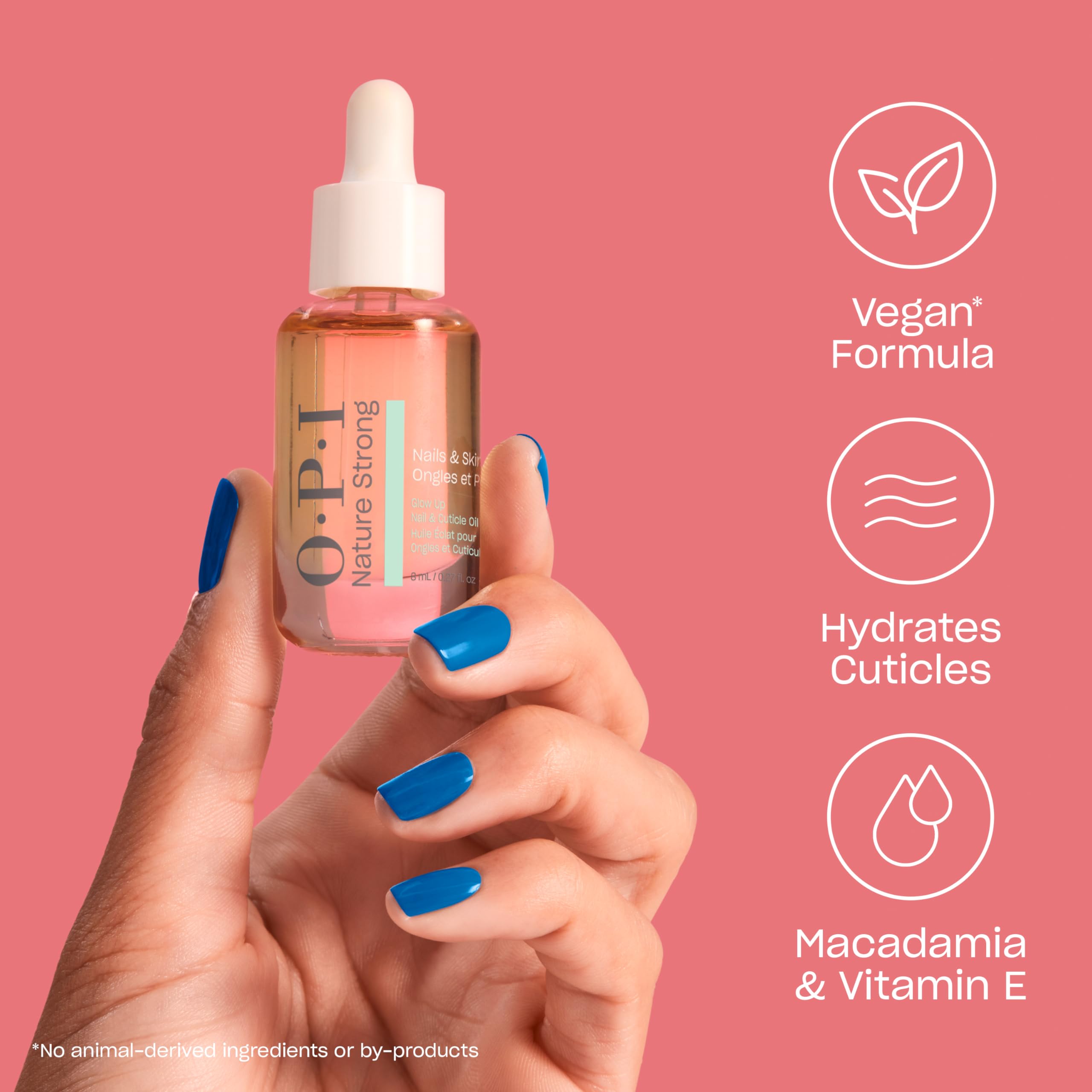 OPI Nature Strong Skincare Glow Up Nail & Cuticle Oil - Natural Origin Formula