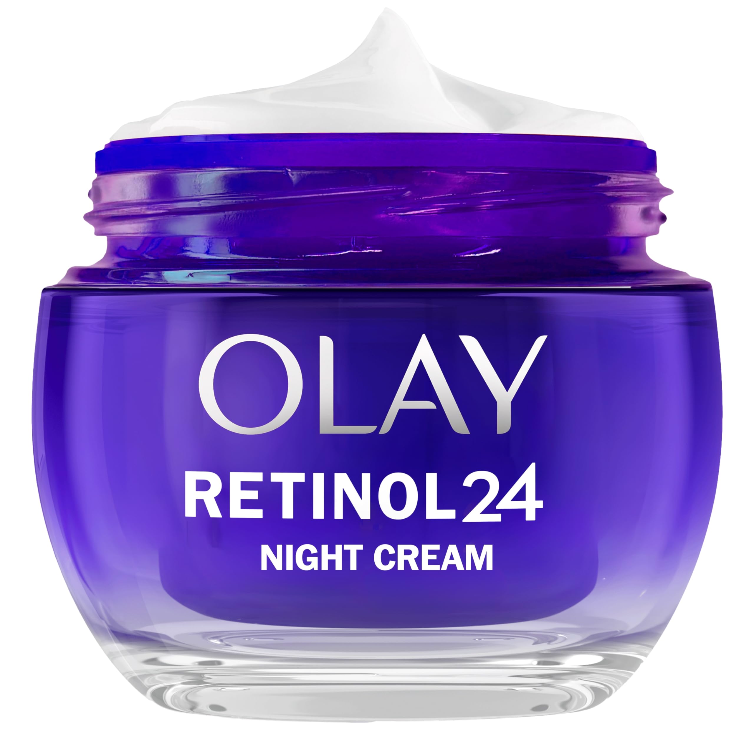 Olay Retinol 24 Night Cream Face Moisturiser for Anti-Aging with Retinyl Propionate