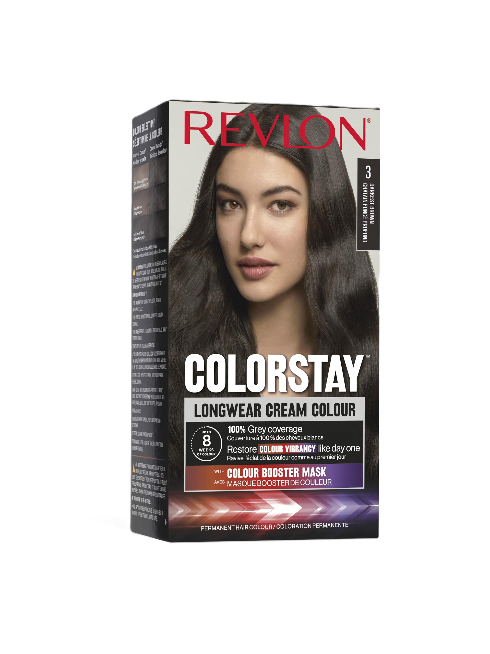 Revlon Colorstay Longwear Permanent Cream Hair Colour with Murumuru Butter & Macadamia Oil