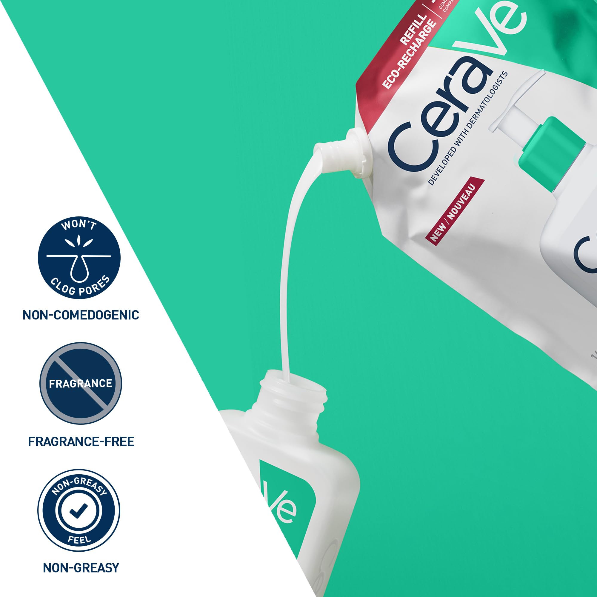 CeraVe Hydrating Foaming Cleanser with Hyaluronic Acid for Normal to Oily Skin 4