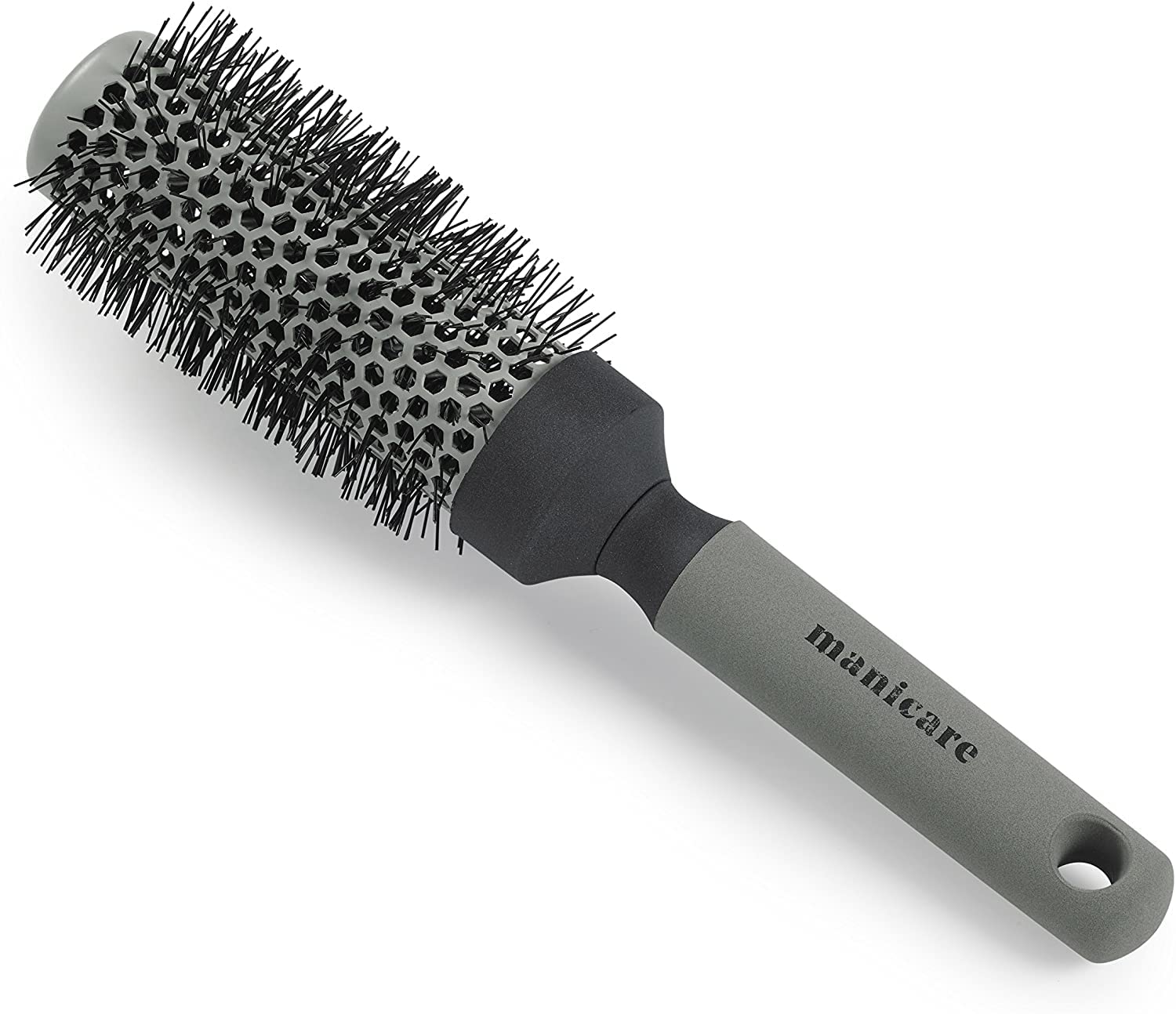 Manicare Ceramic Radial Brush for Blow-Drying - Anti-Static, All Hair Lengths