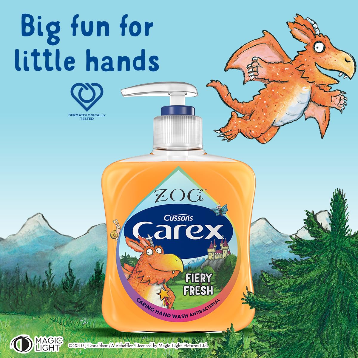 CAREX ZOG Fiery Fresh Antibacterial Hand Wash, Bulk Pack of 6, 1kg 4