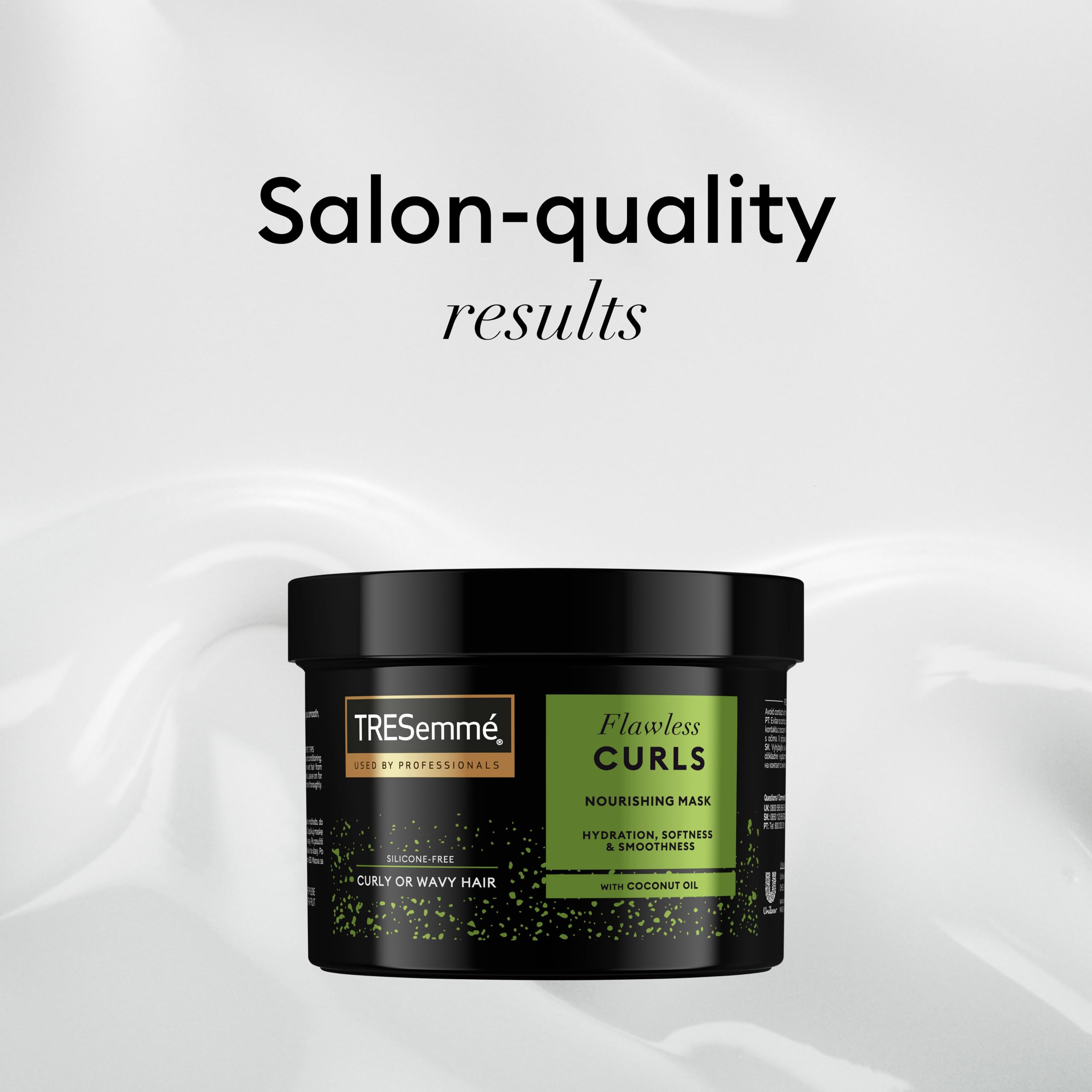 TRESemmé Flawless Curls Nourishing Hair Mask with Coconut Oil & Ceramide 4