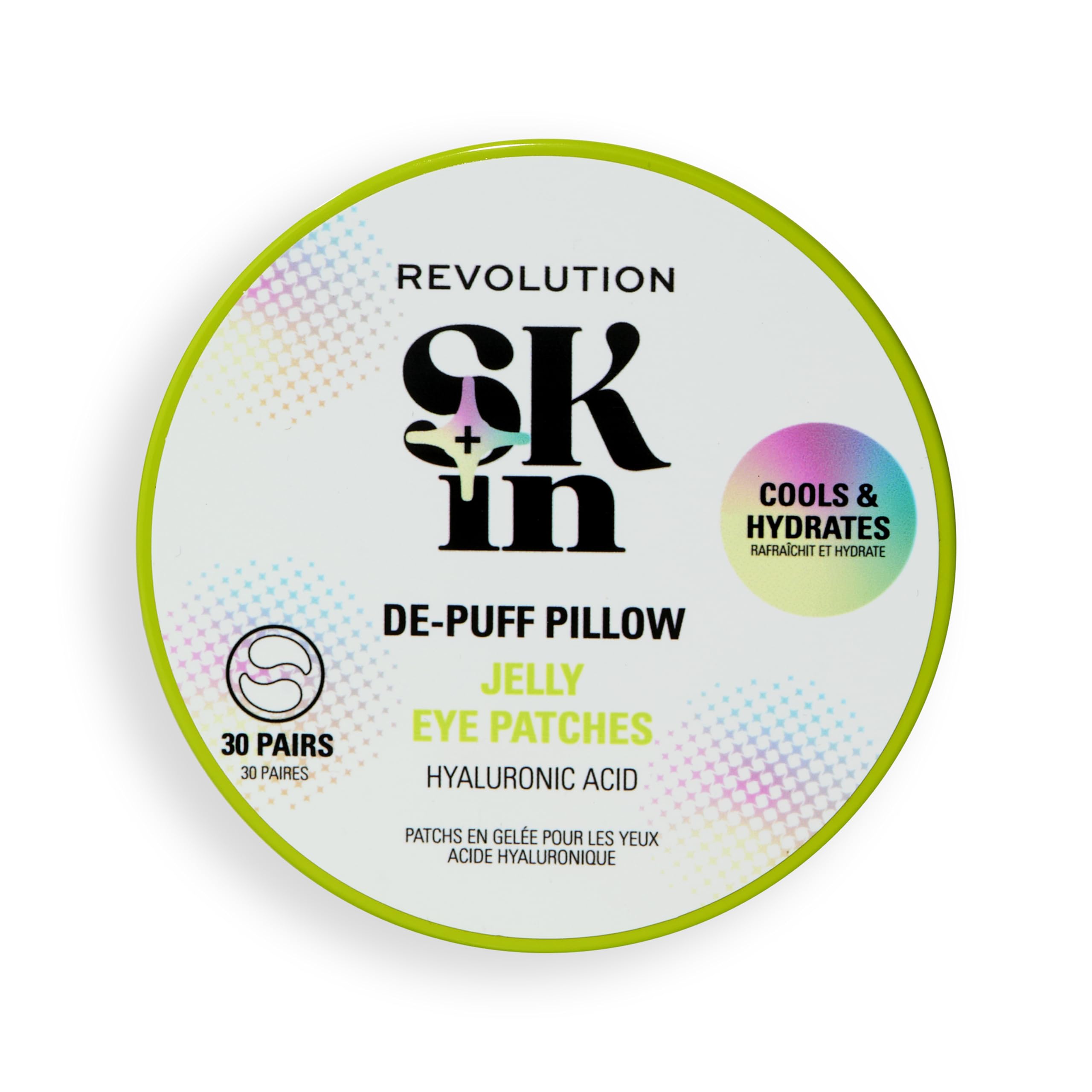 Revolution Skincare De-Puff Pillow Hyaluronic Acid Jelly Eye Patches 1