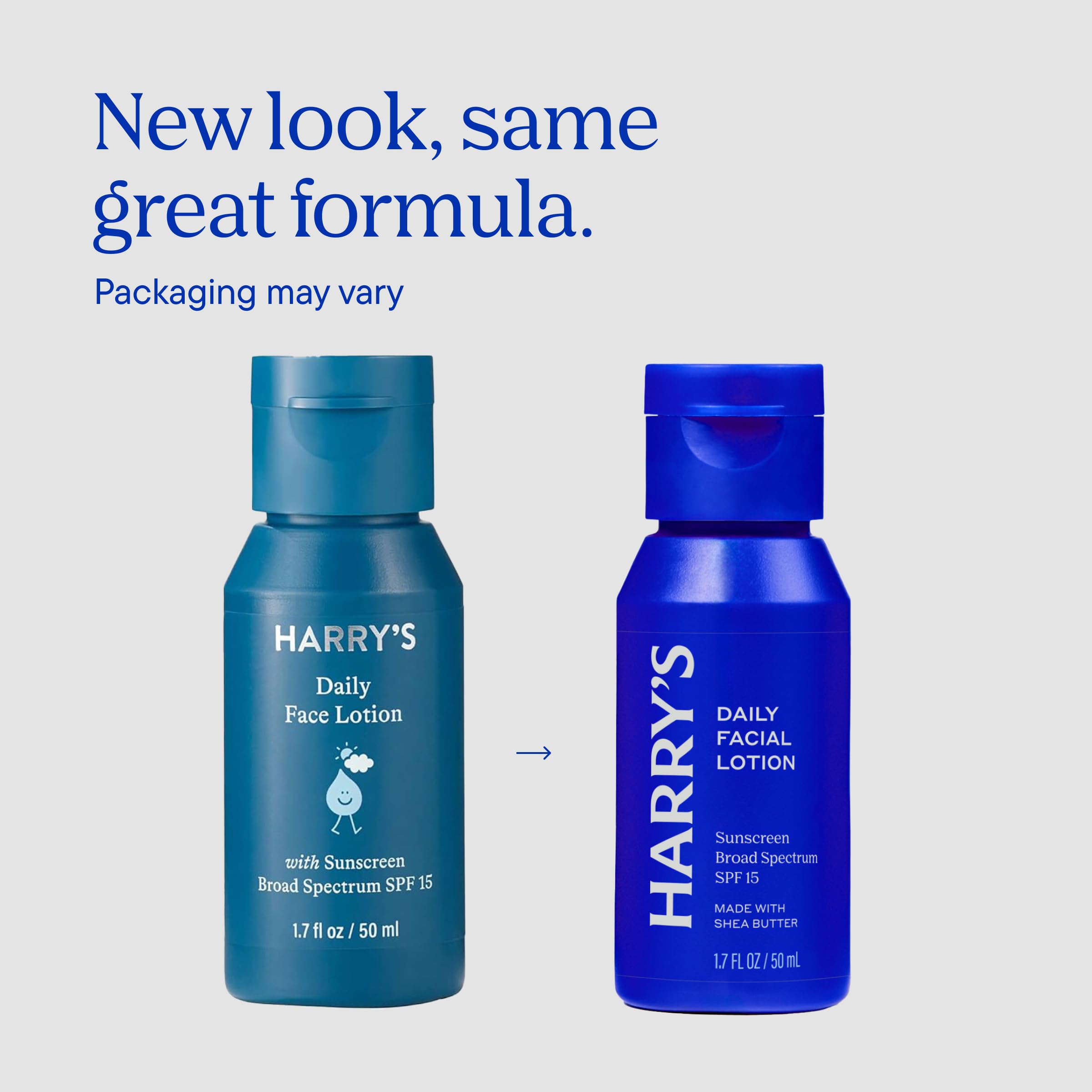 Harry's Face Lotion SPF 15 Moisturizer for Men, Gentle Formula, 2-Pack (50ml) 5