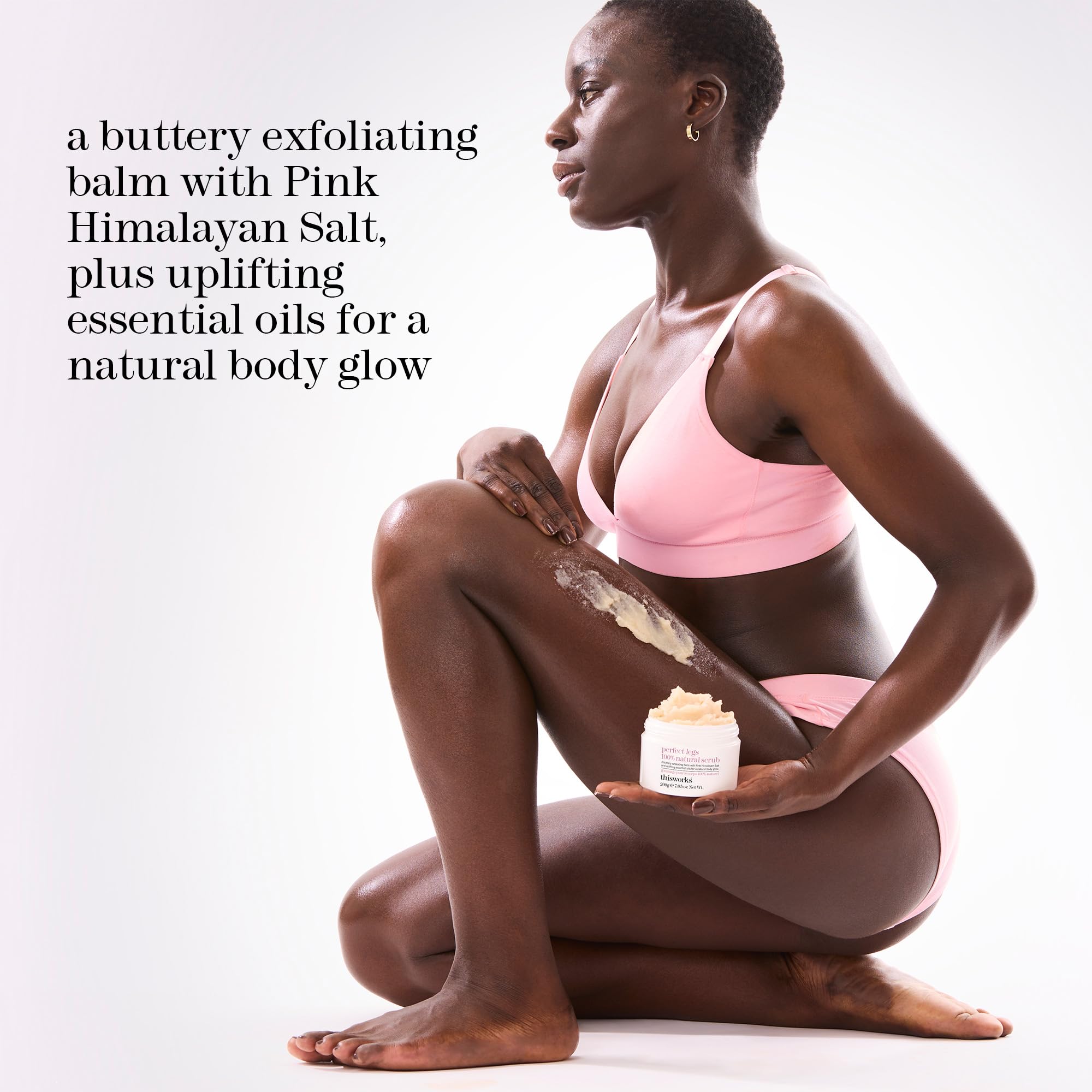 This Works Perfect Legs 100% Natural Exfoliating Scrub Balm, 200 g