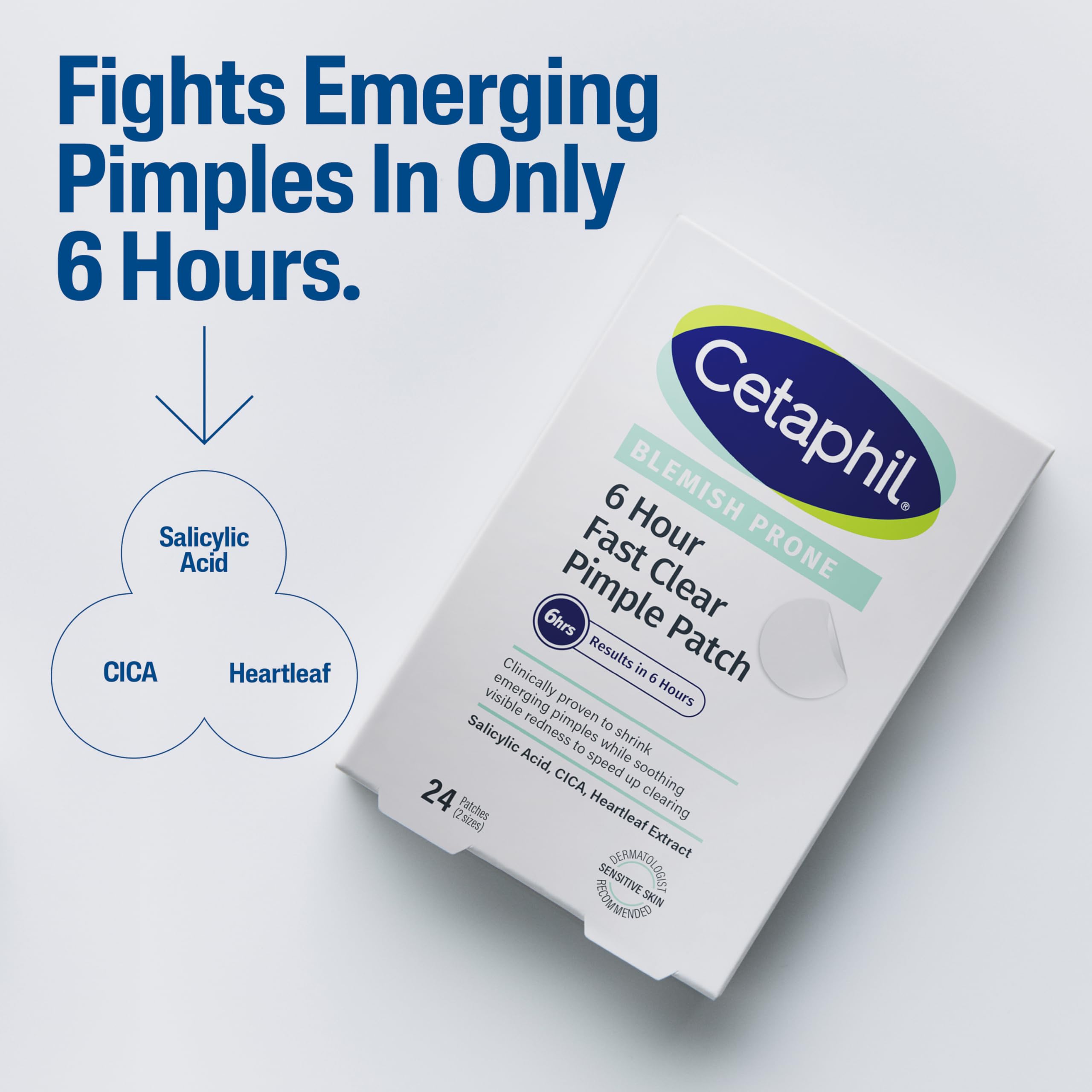 Cetaphil Gentle Clear Pimple Patches with Salicylic Acid for 6 Hour Fast Clear 4