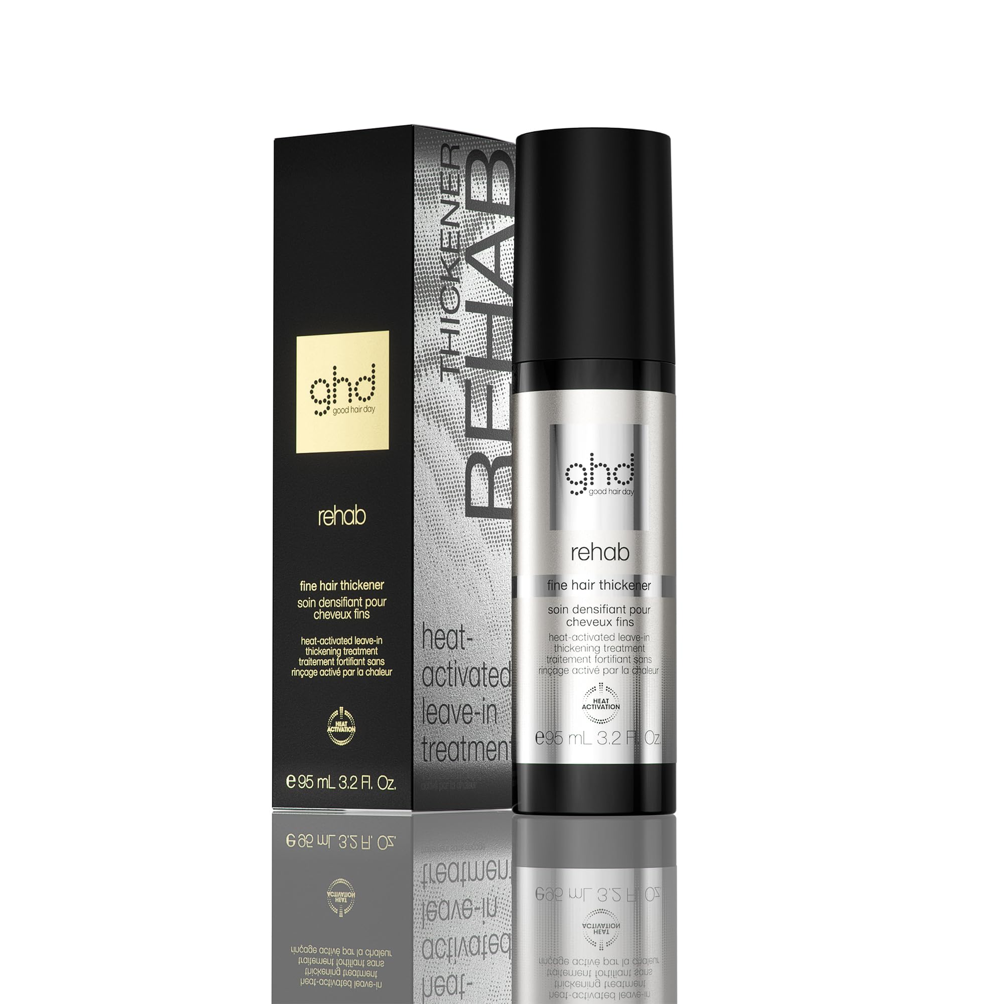 ghd Rehab Fine Hair Thickener Heat-Activated Leave-In Thickening Treatment