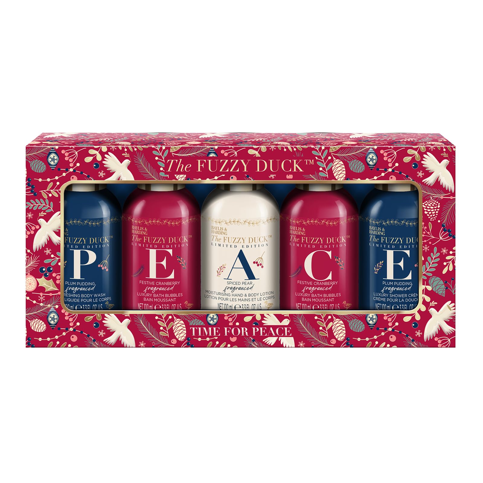Baylis & Harding The Fuzzy Duck Winter Wonderland Gift Set - Festive Cranberry