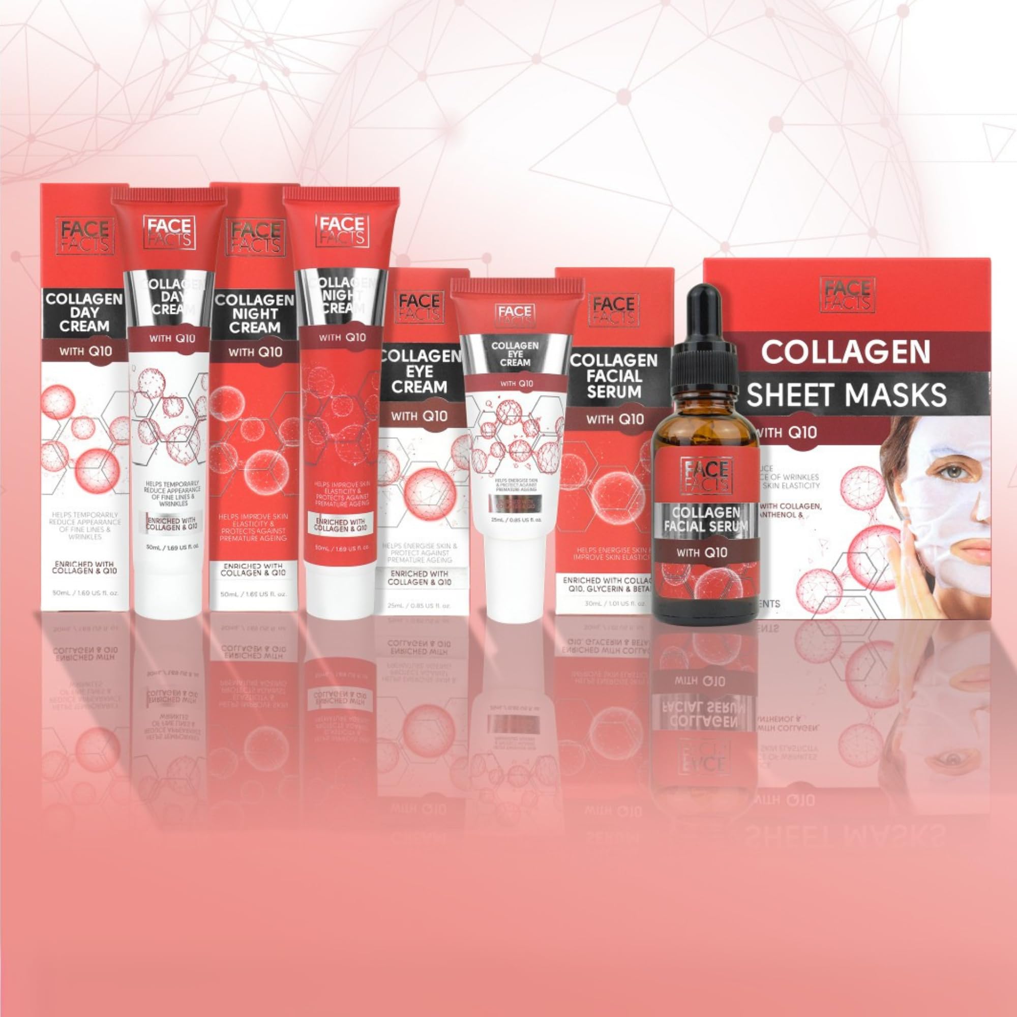 Face Facts Collagen Q10 Night Cream with Vitamin E and Ubiquinone 4
