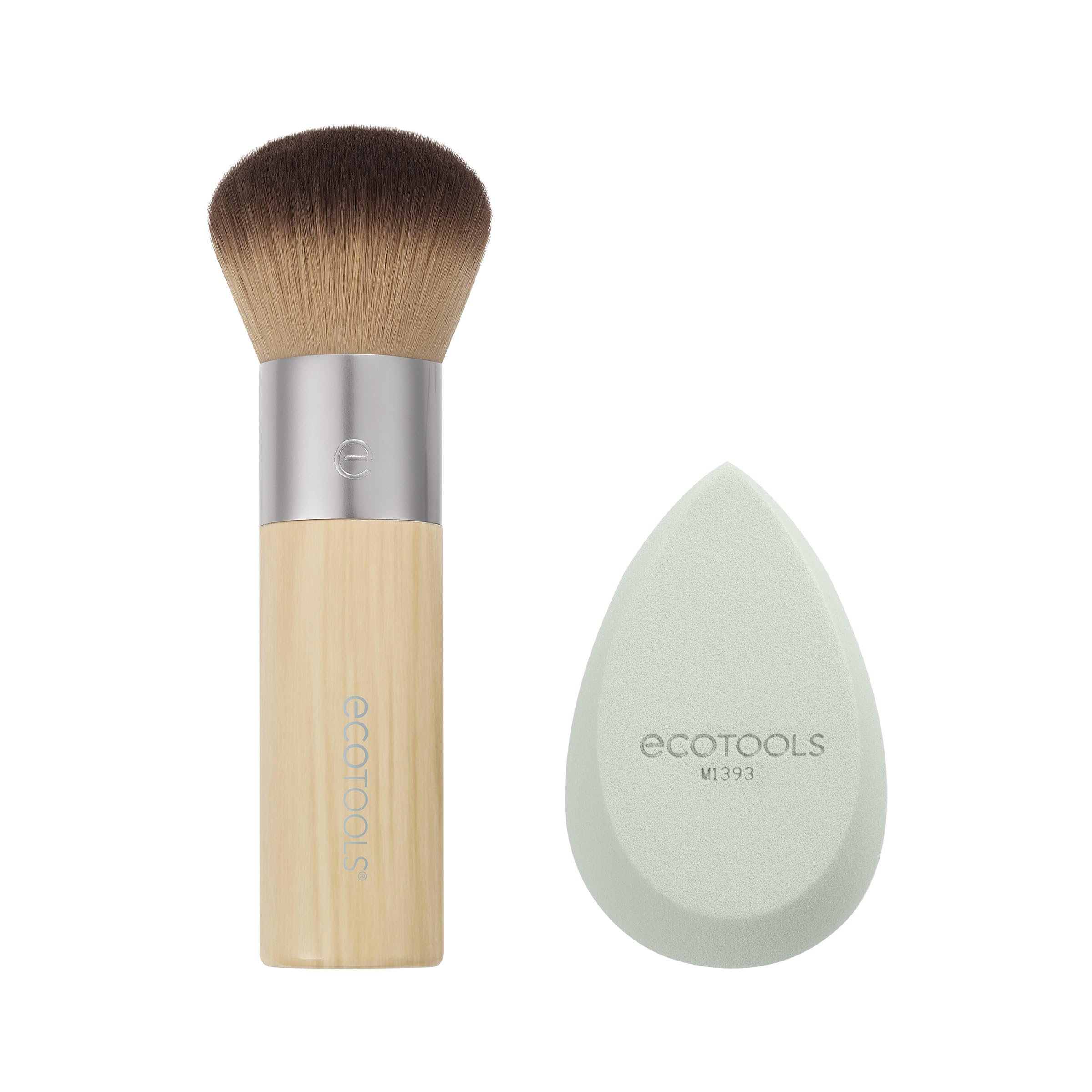 EcoTools Blend + Blur Makeup Brush and Blurring Blender Sponge Duo